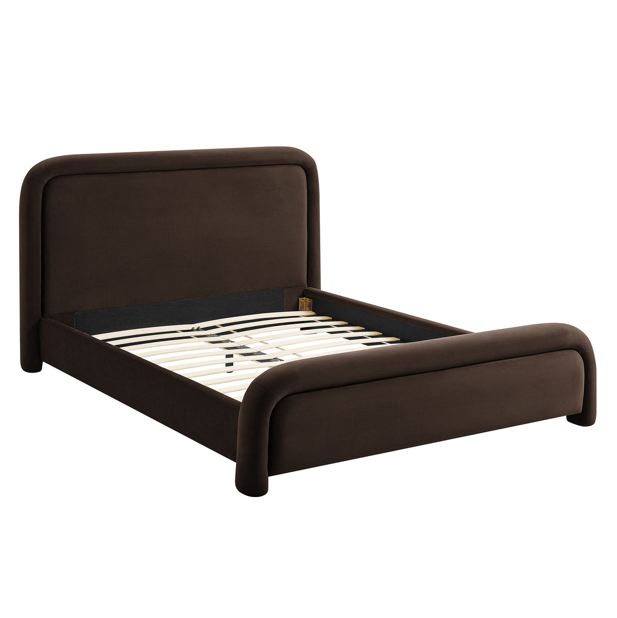 Beck Performance Velvet Platform Bed