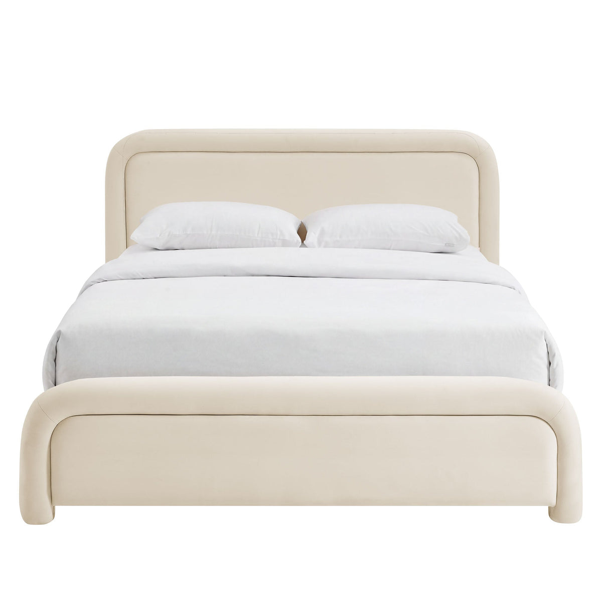 Beck Performance Velvet Platform Bed