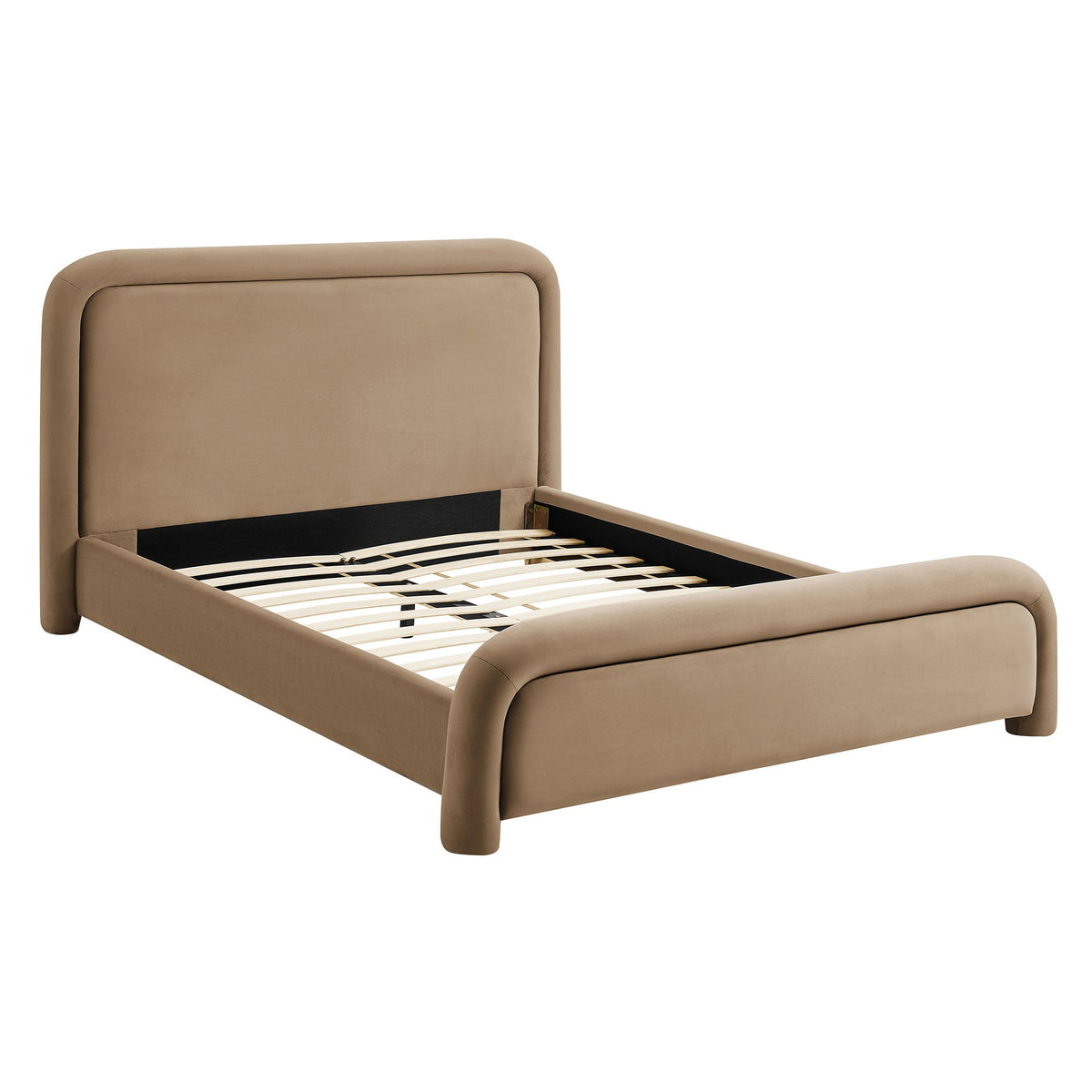 Beck Performance Velvet Platform Bed