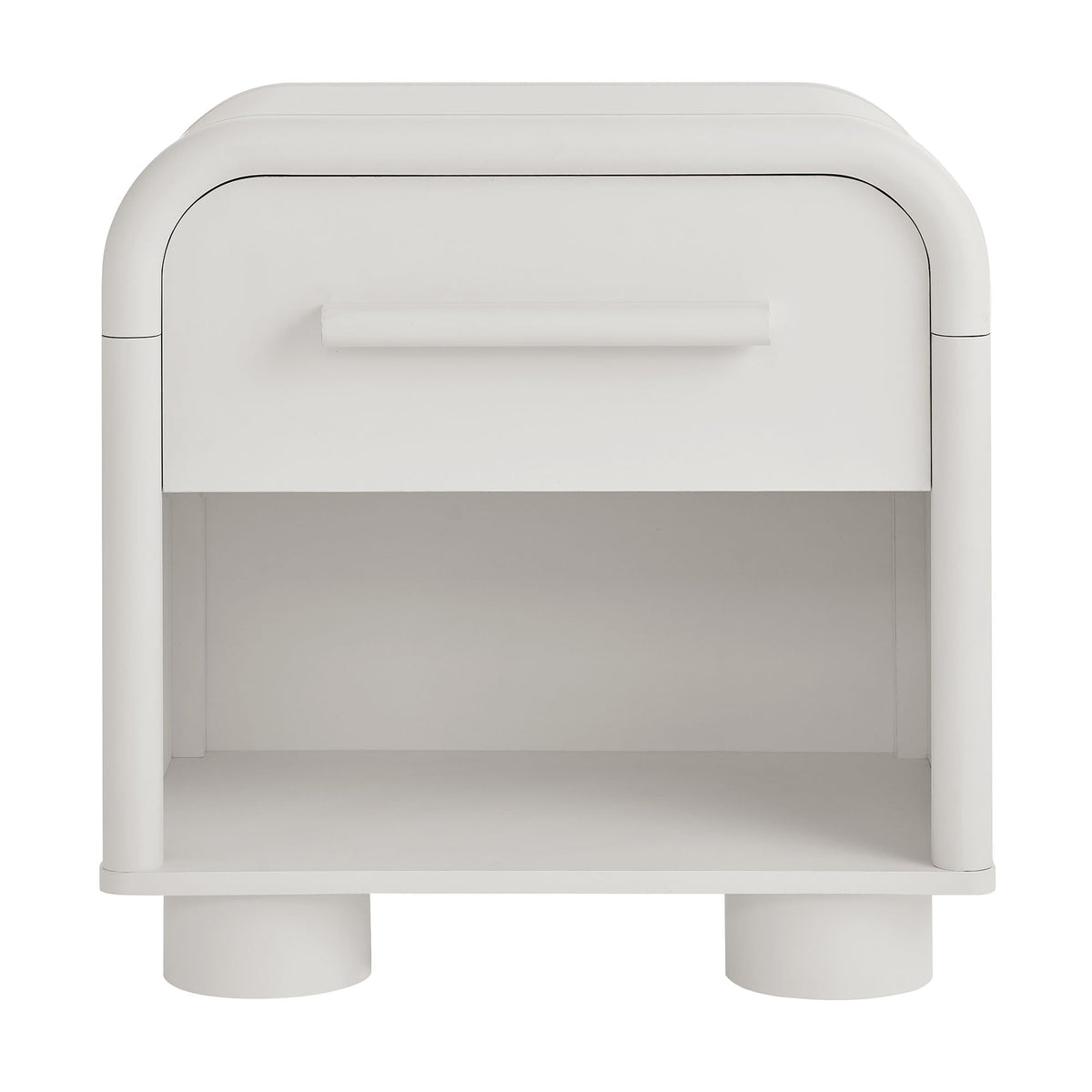 Bellamy Curved 1-Drawer Nightstand
