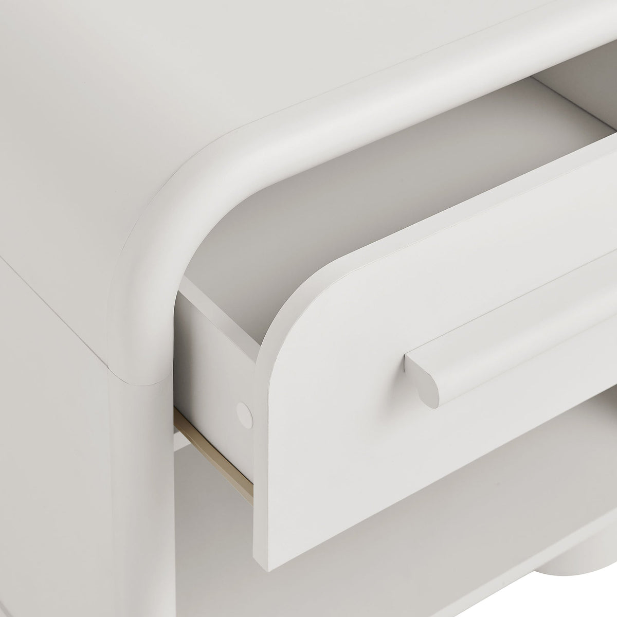 Bellamy Curved 1-Drawer Nightstand