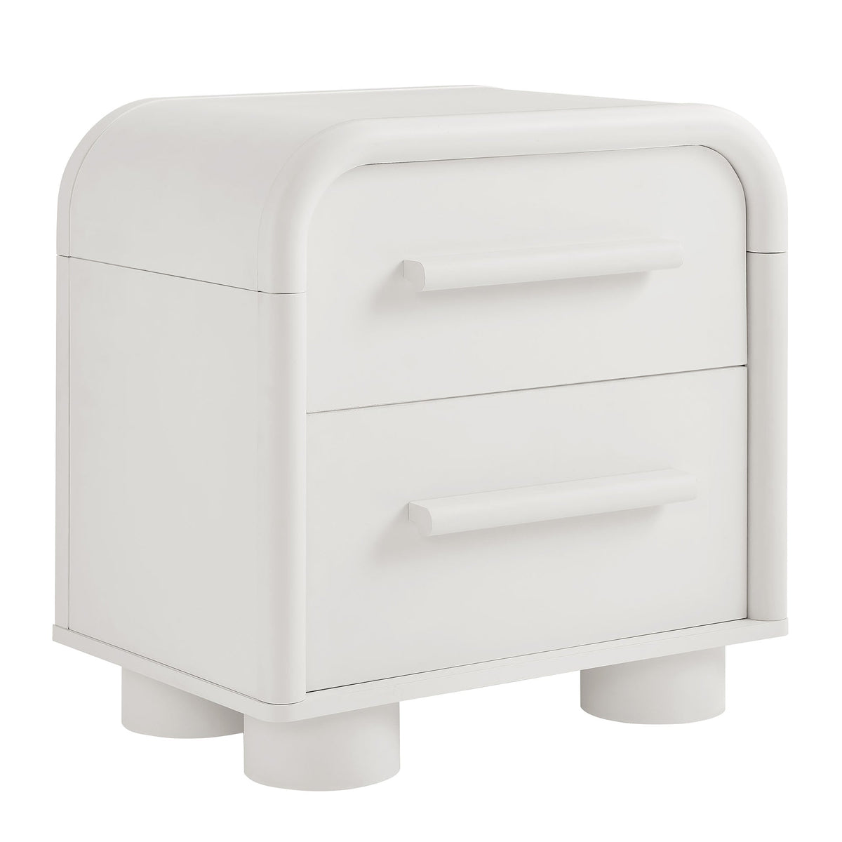 Bellamy Curved 2-Drawer Nightstand