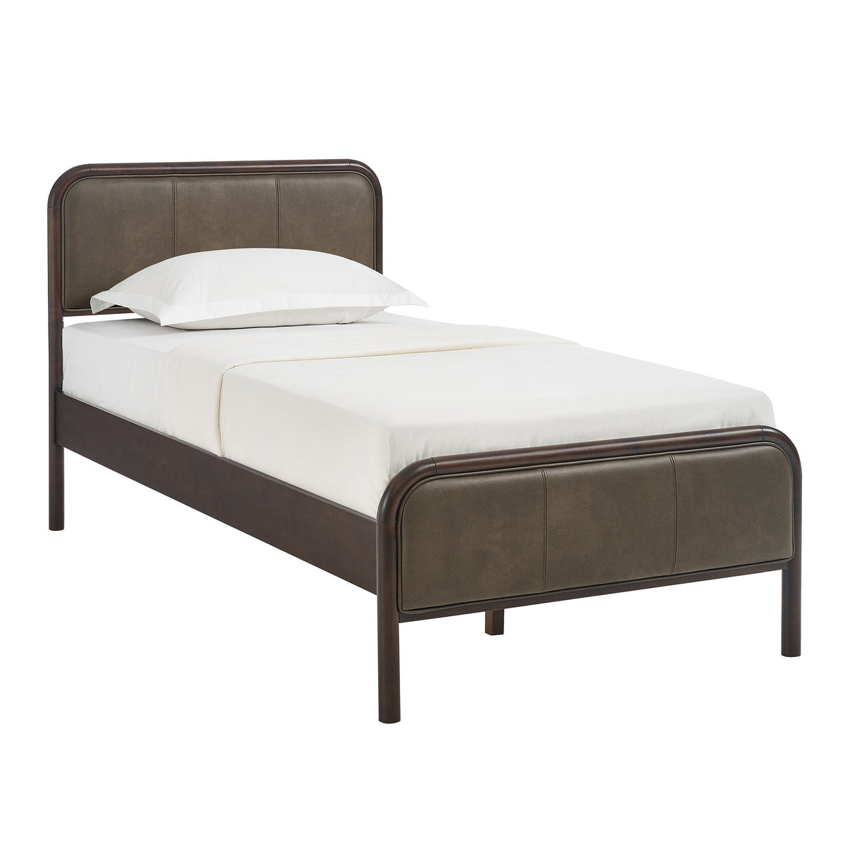 Wexford Vegan Leather Platform Bed