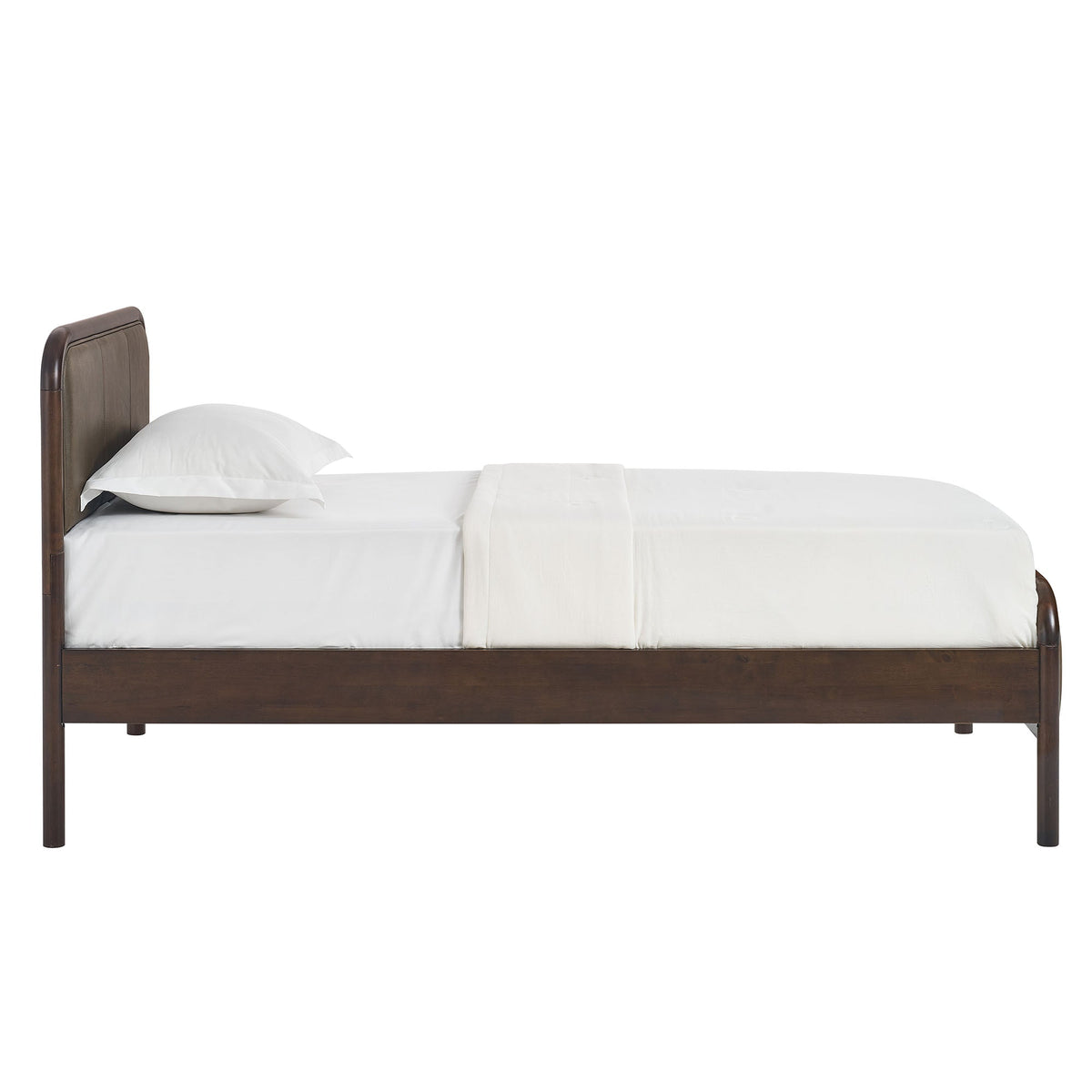 Wexford Vegan Leather Platform Bed