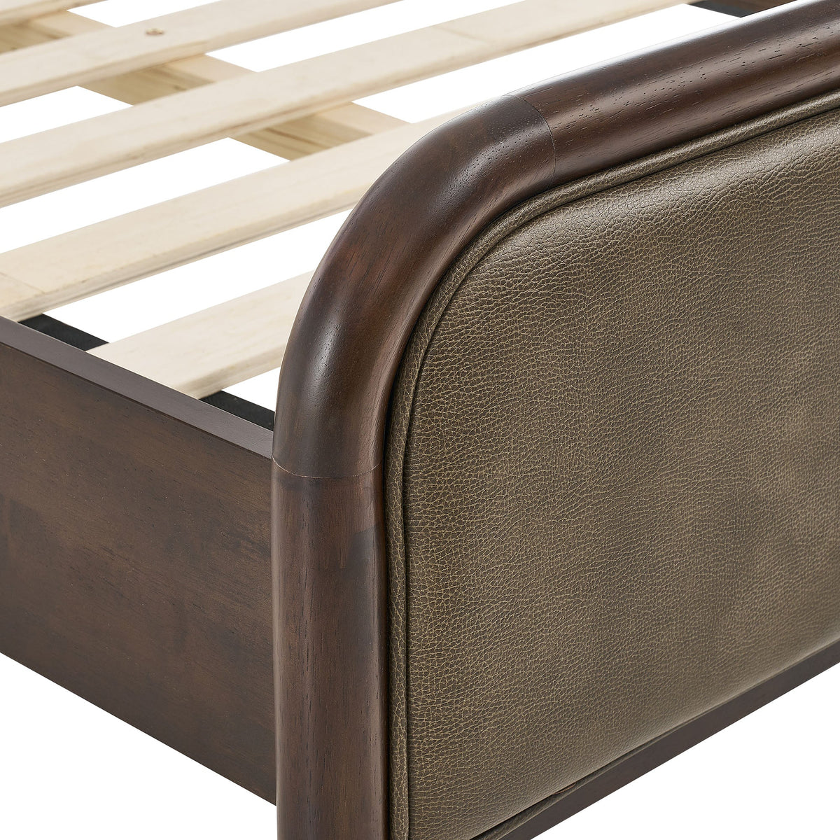 Wexford Vegan Leather Platform Bed