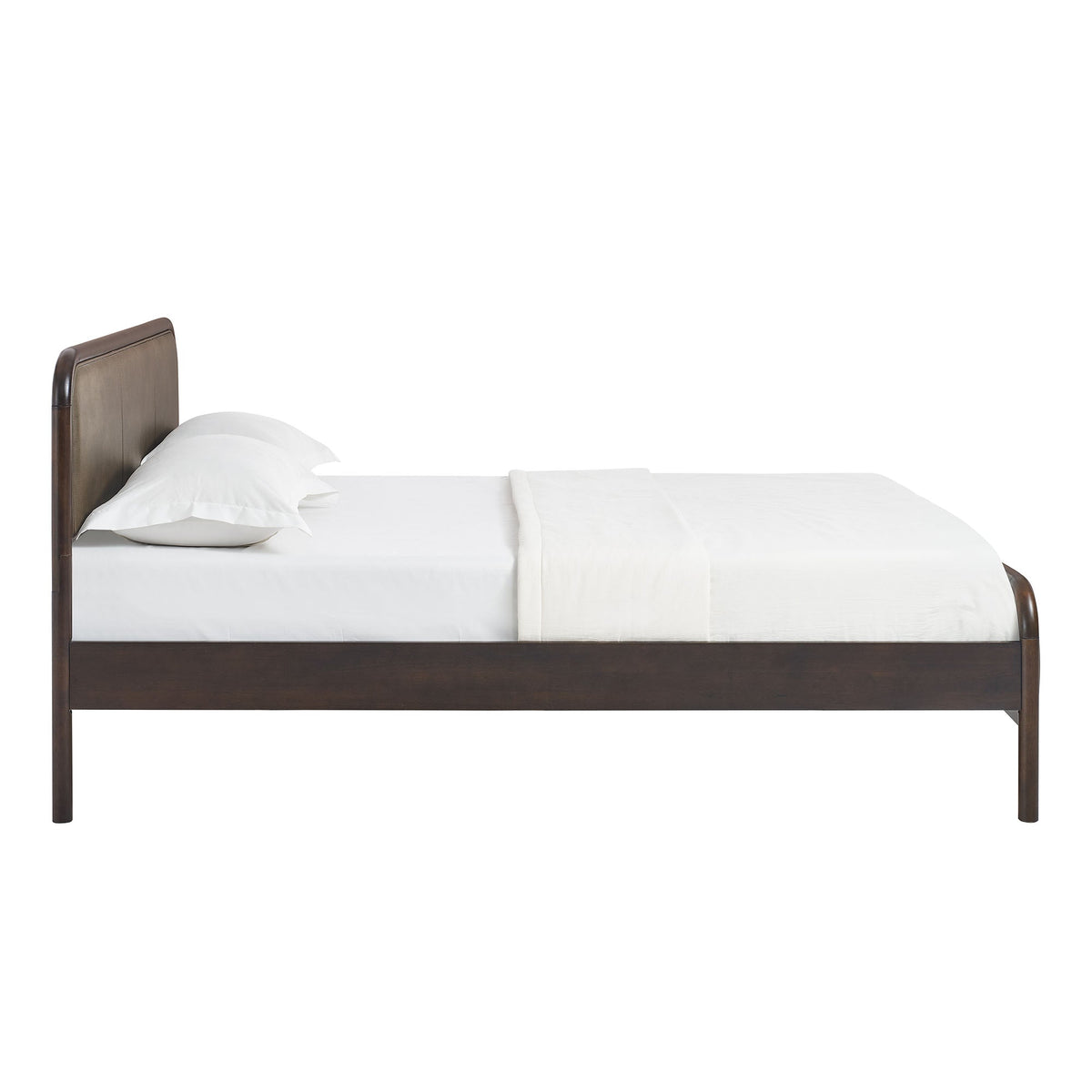 Wexford Vegan Leather Platform Bed