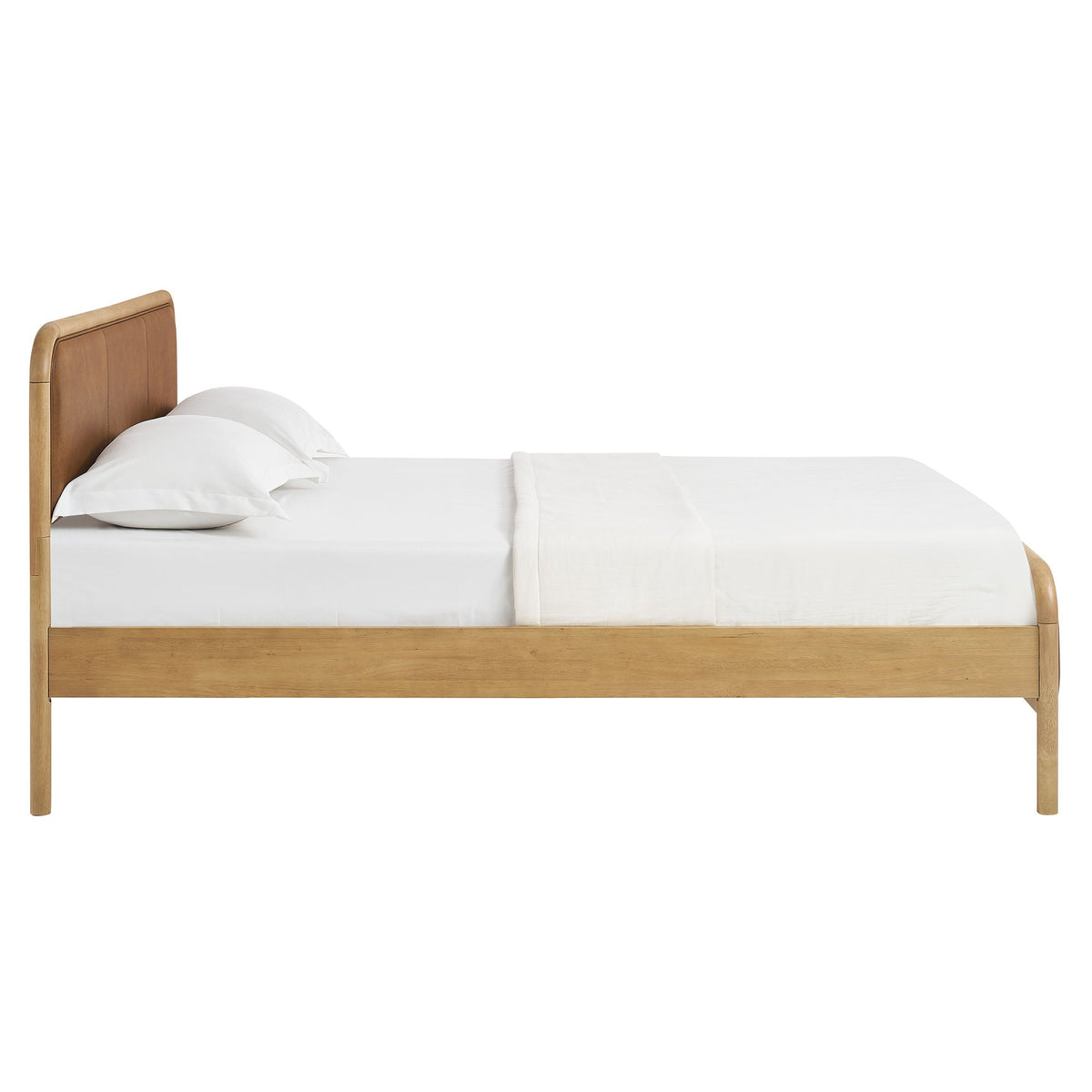 Wexford Vegan Leather Platform Bed