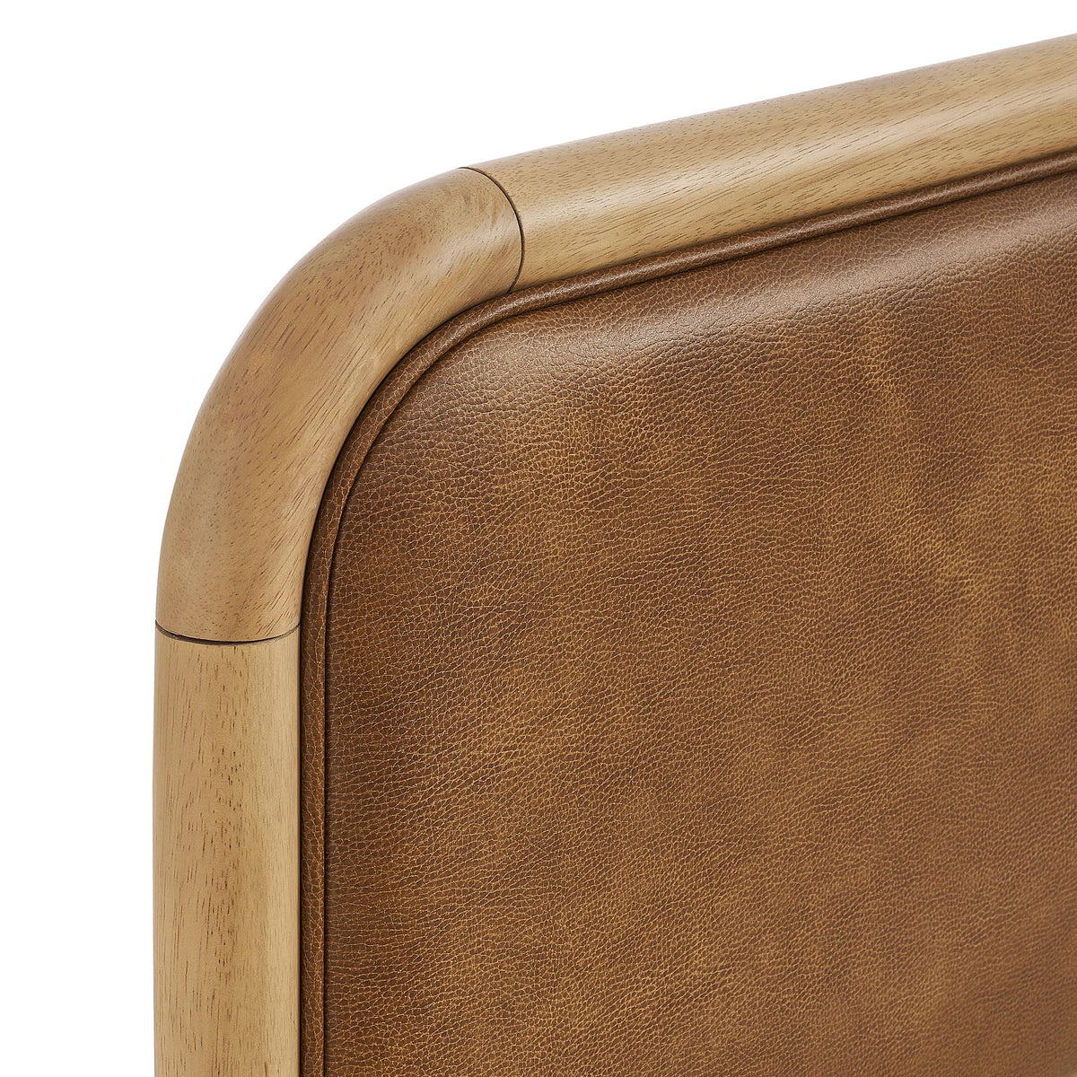 Wexford Vegan Leather Platform Bed
