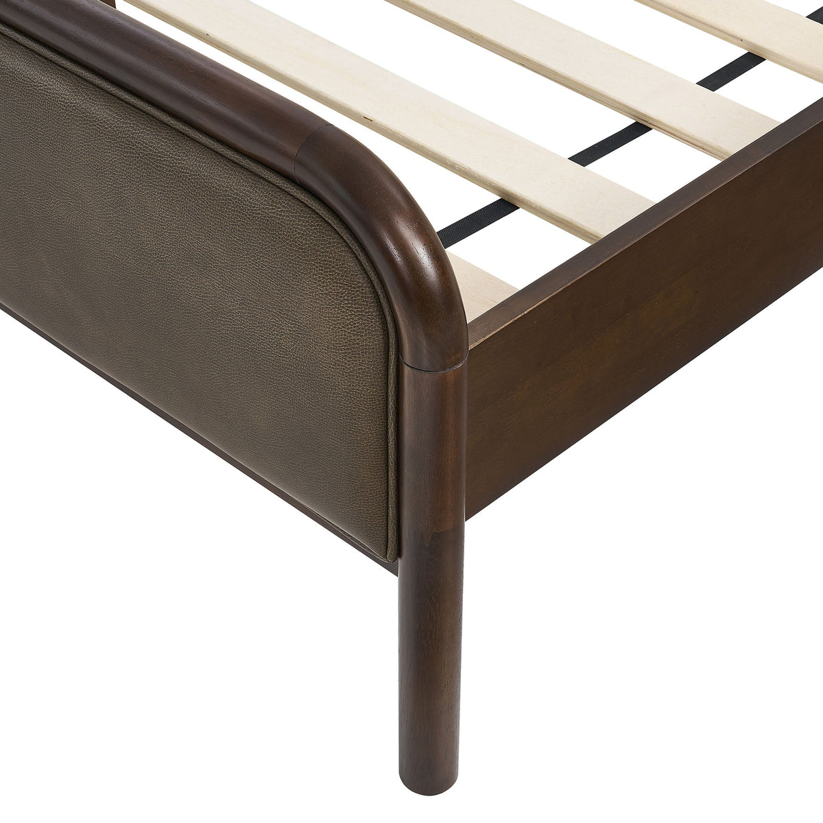 Wexford Vegan Leather Platform Bed