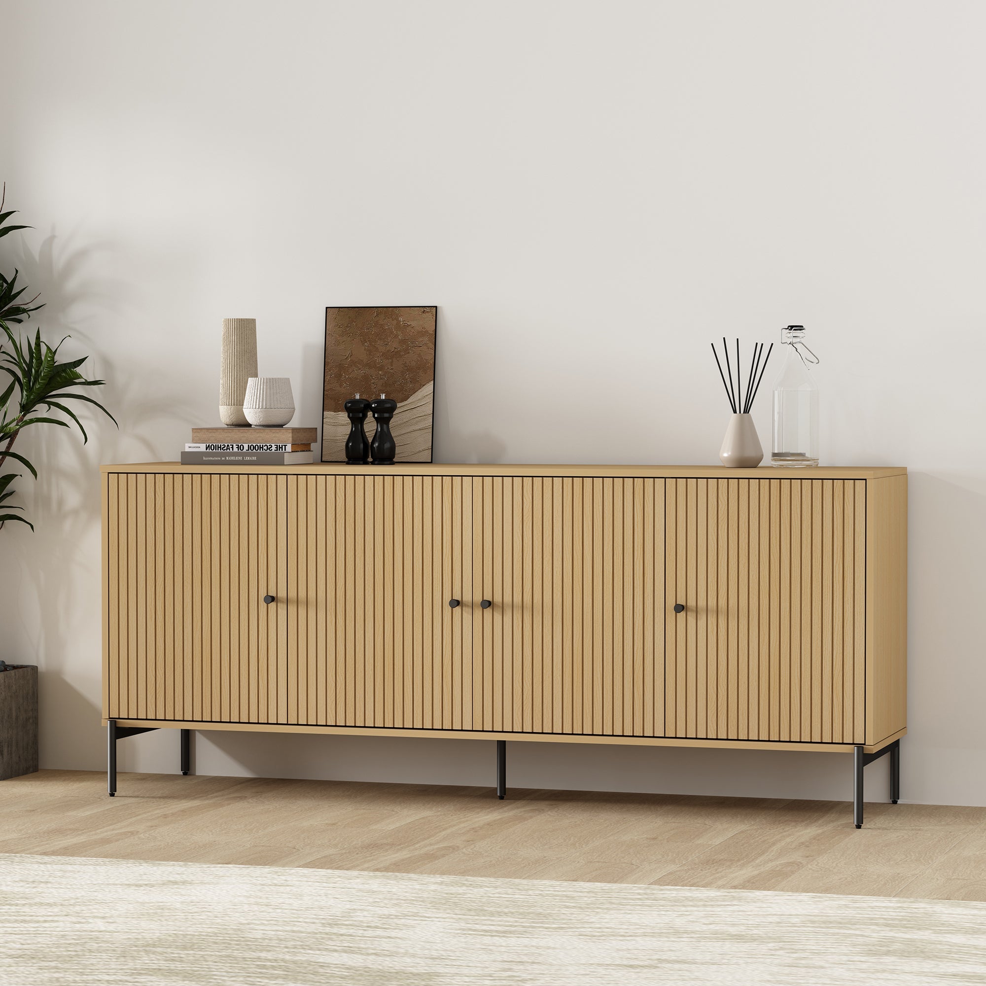 Magnolia 71" Sideboard in Natural Oak