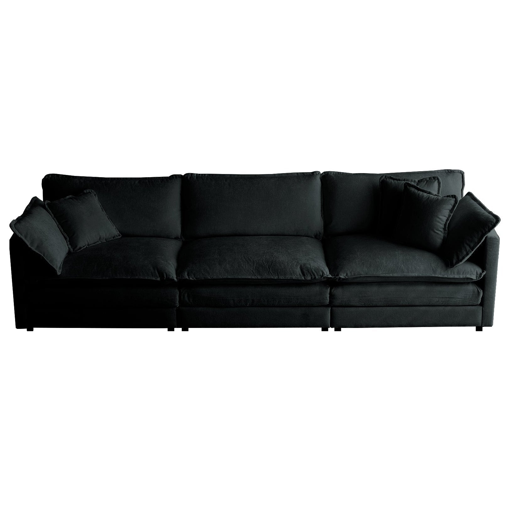 Ferda 2-Piece Chenille Upholstered Sofa Set