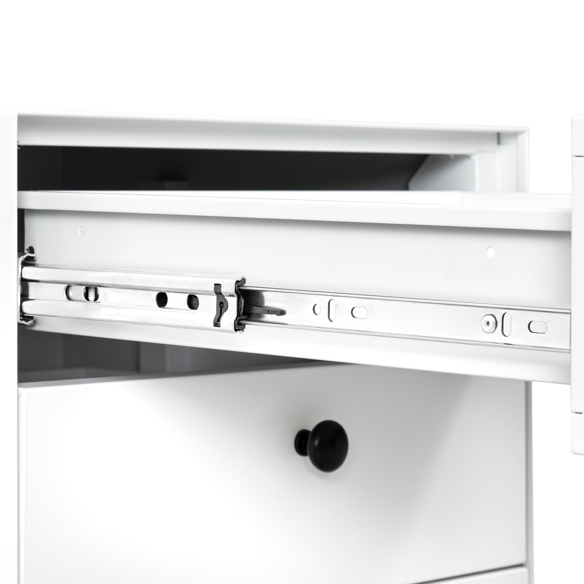 Hon Modern Steel Nightstand Storage Cabineta