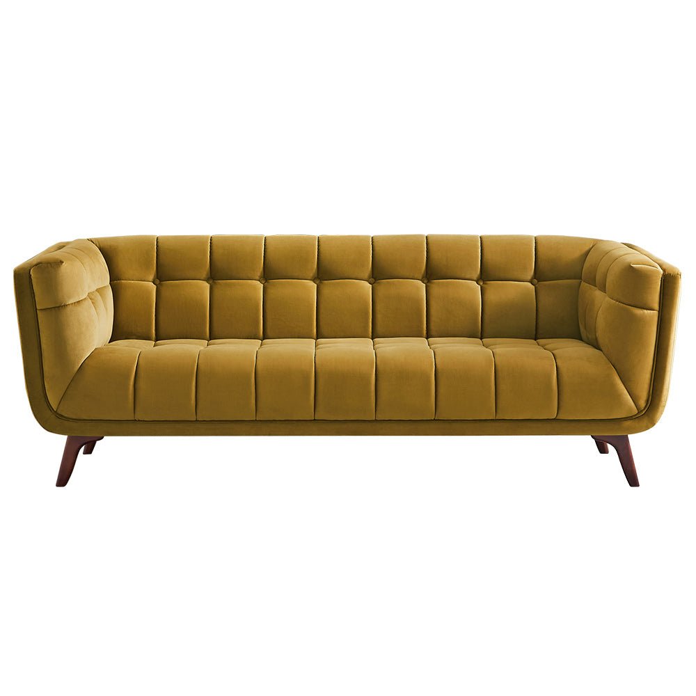 Kano Gold Velvet Sofa