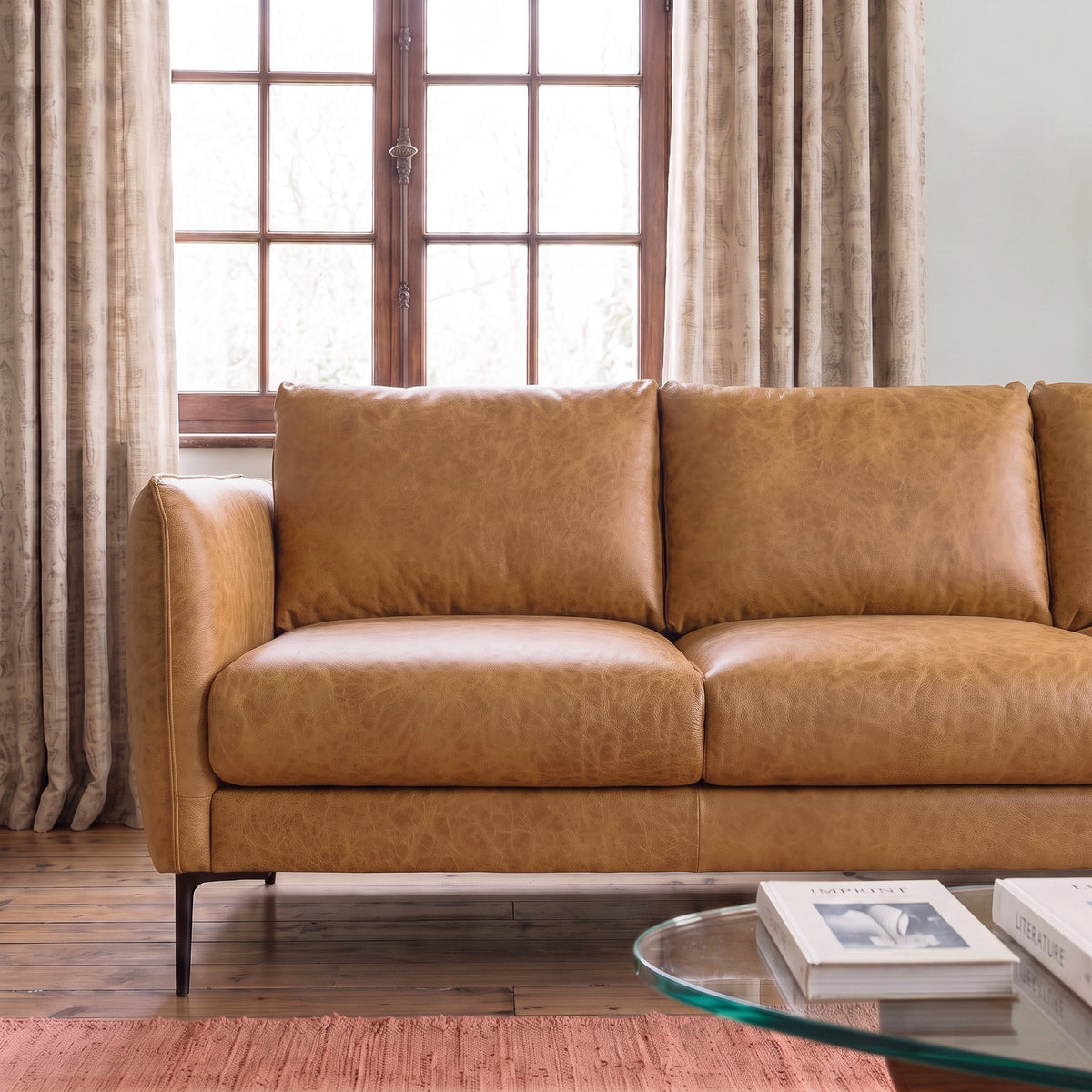 Clarksville Leather Sofa