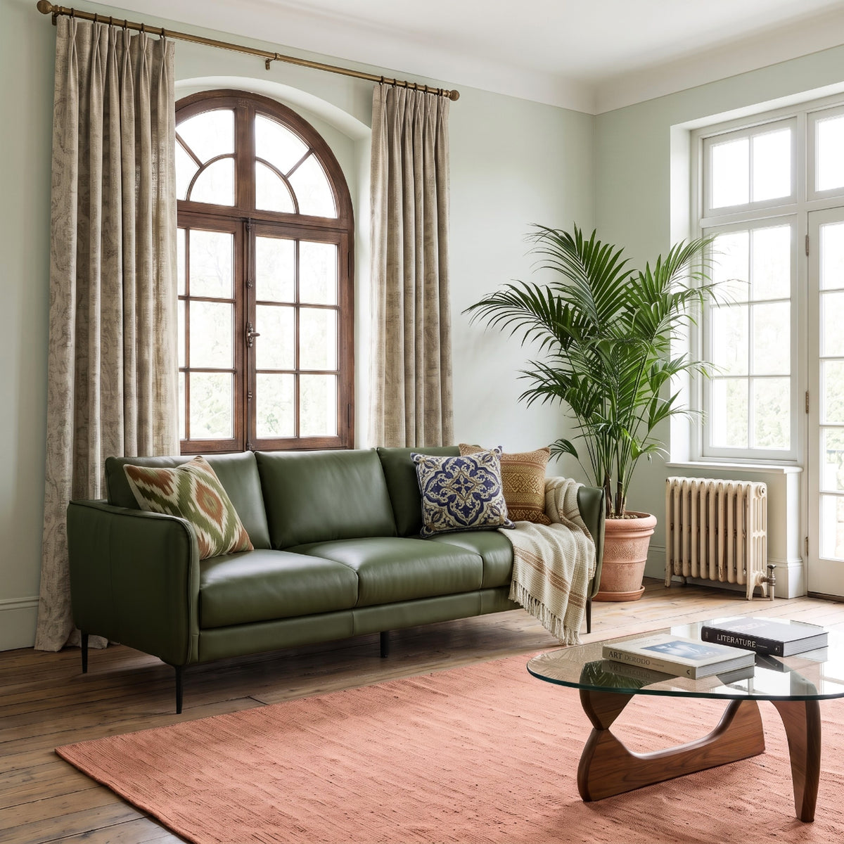 Clarksville Leather Sofa
