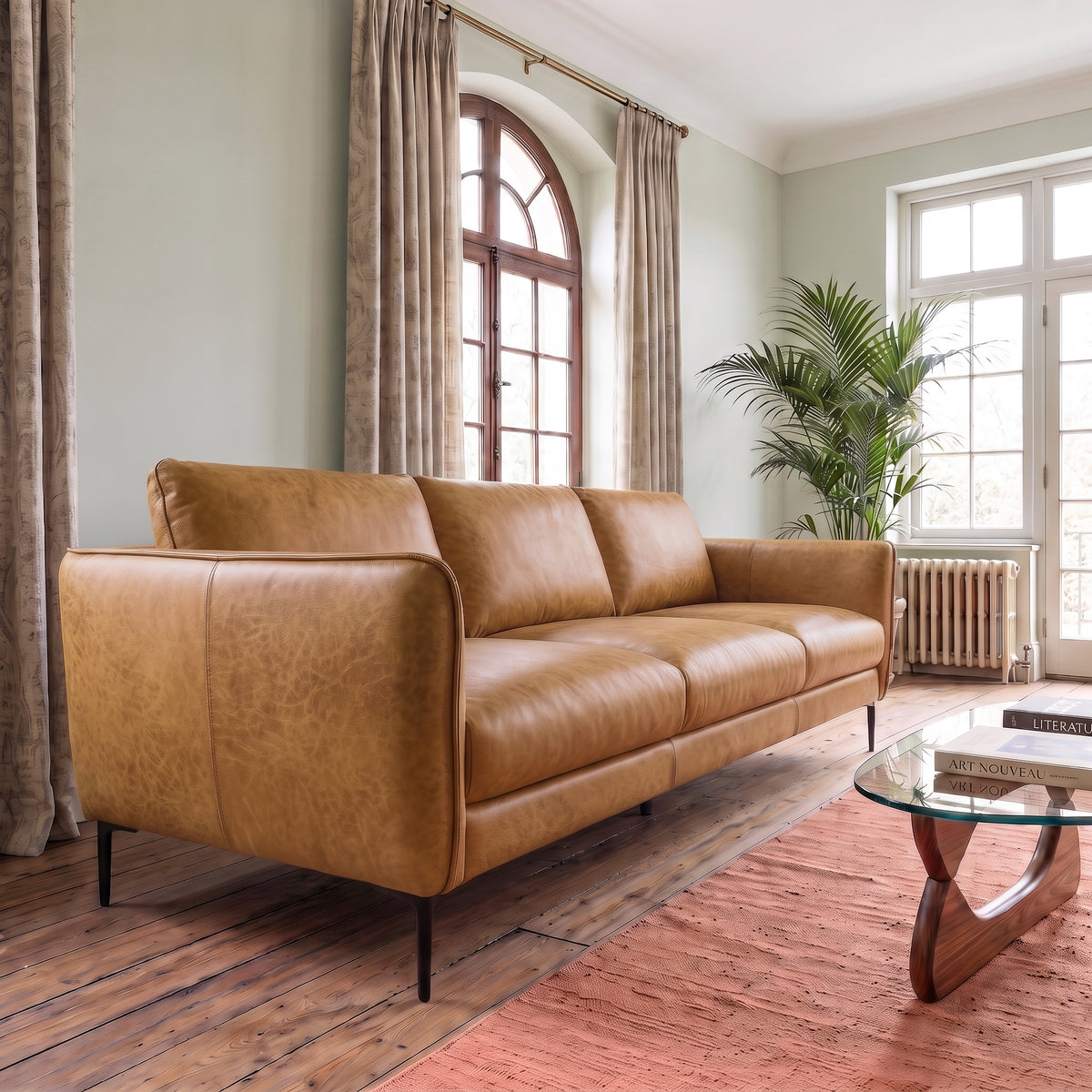 Clarksville Leather Sofa