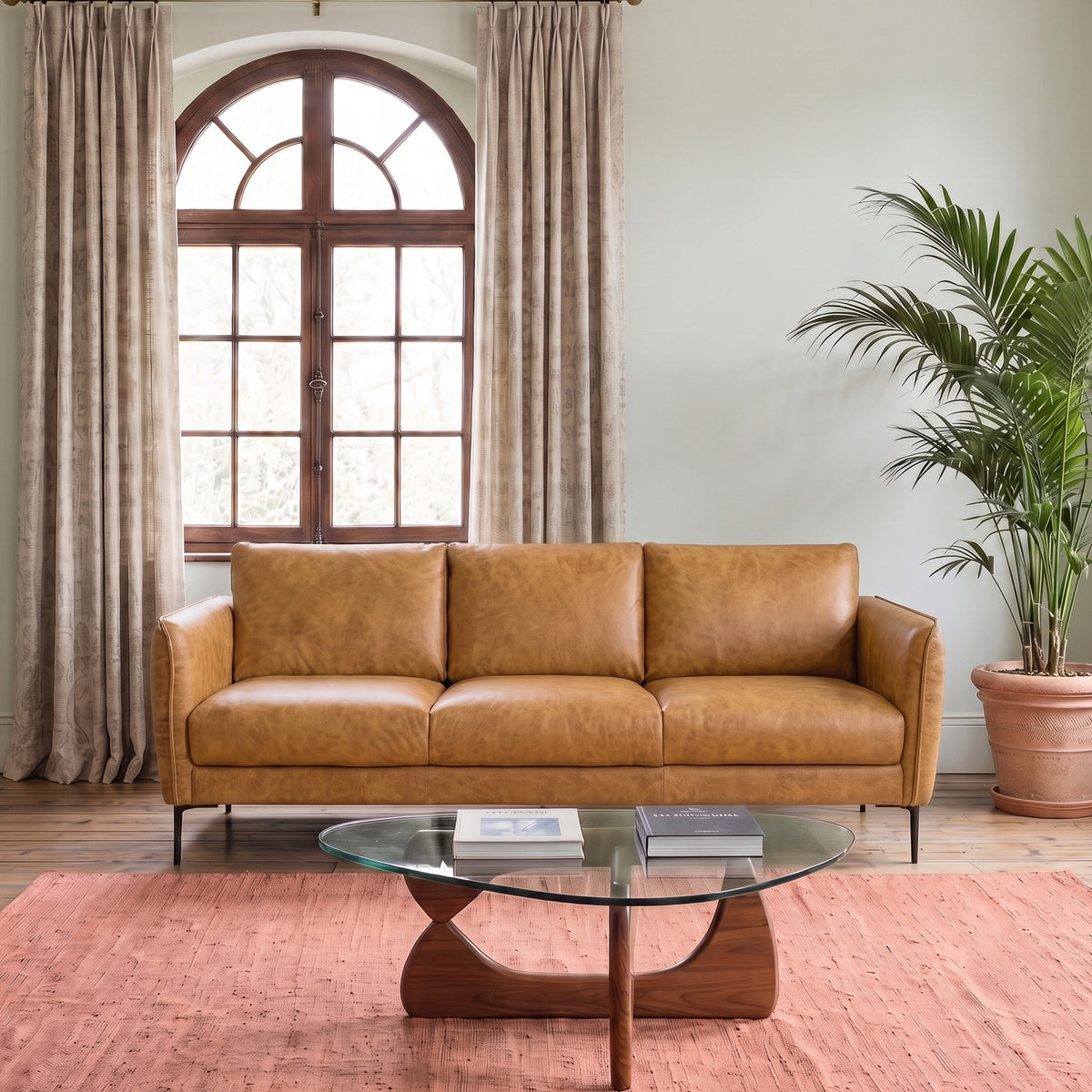 Clarksville Leather Sofa
