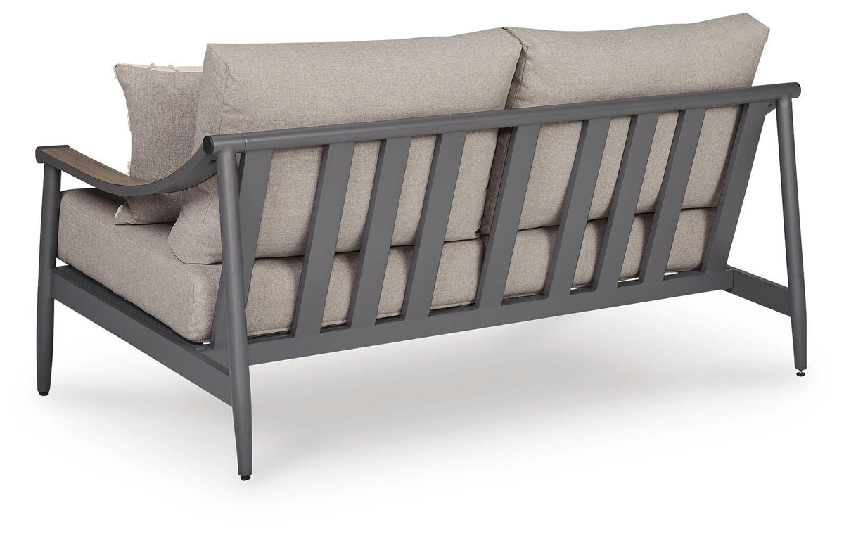 Ocean Outdoor Loveseat by Ashley - image 4