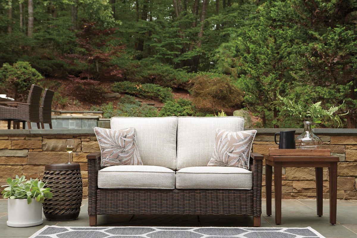 Paradise Outdoor Loveseat by Ashley - image 10