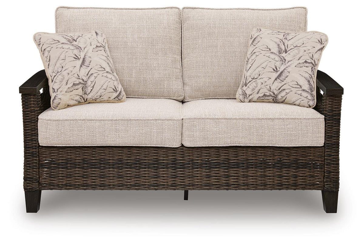 Monterey Outdoor Loveseat by Ashley - image 3