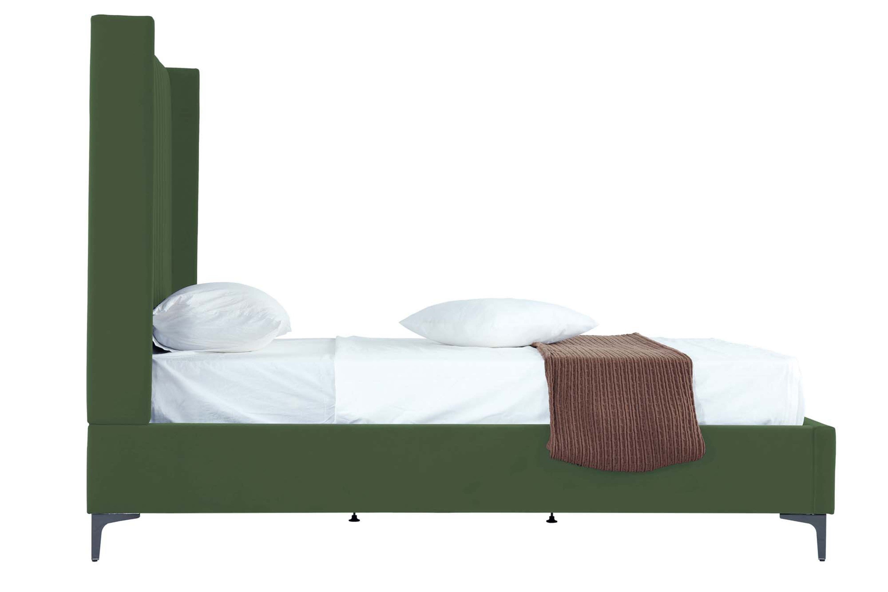 Promenade 53" Bed in Moss Green