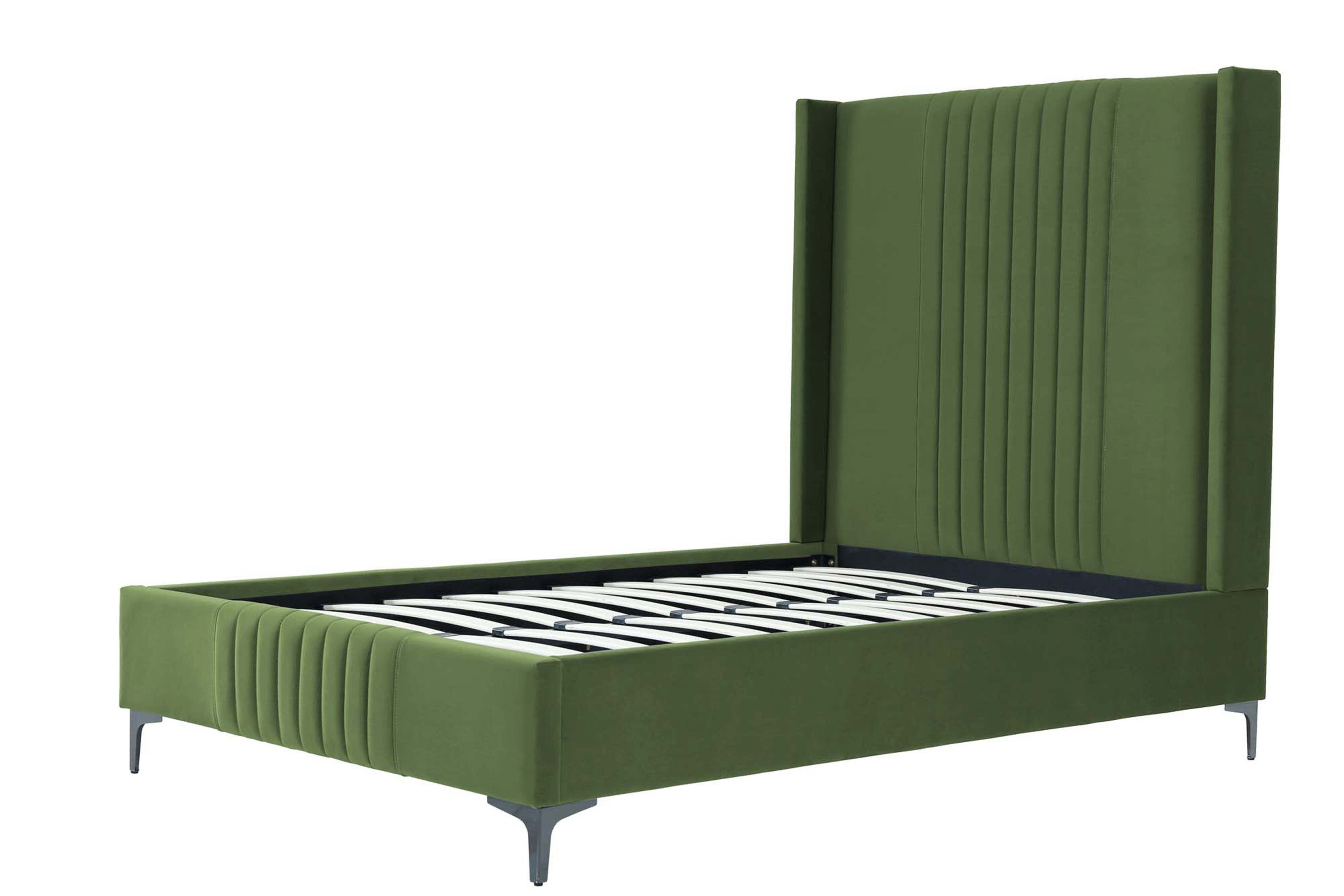 Promenade 53" Bed in Moss Green