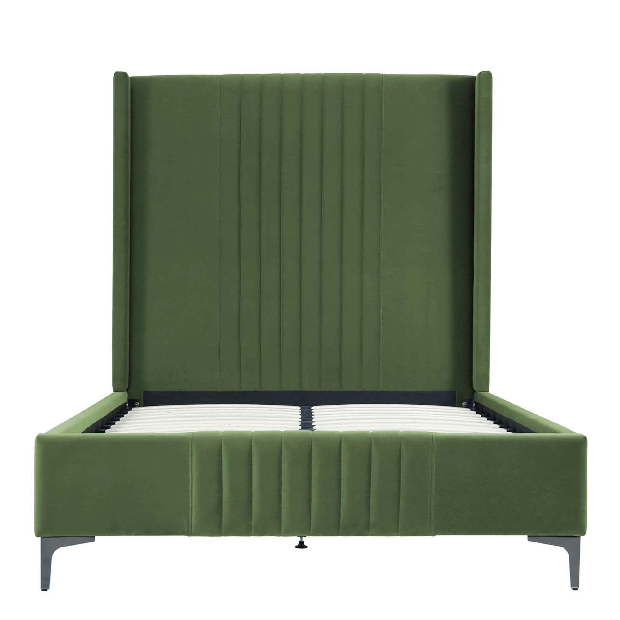 Promenade 53" Bed in Moss Green