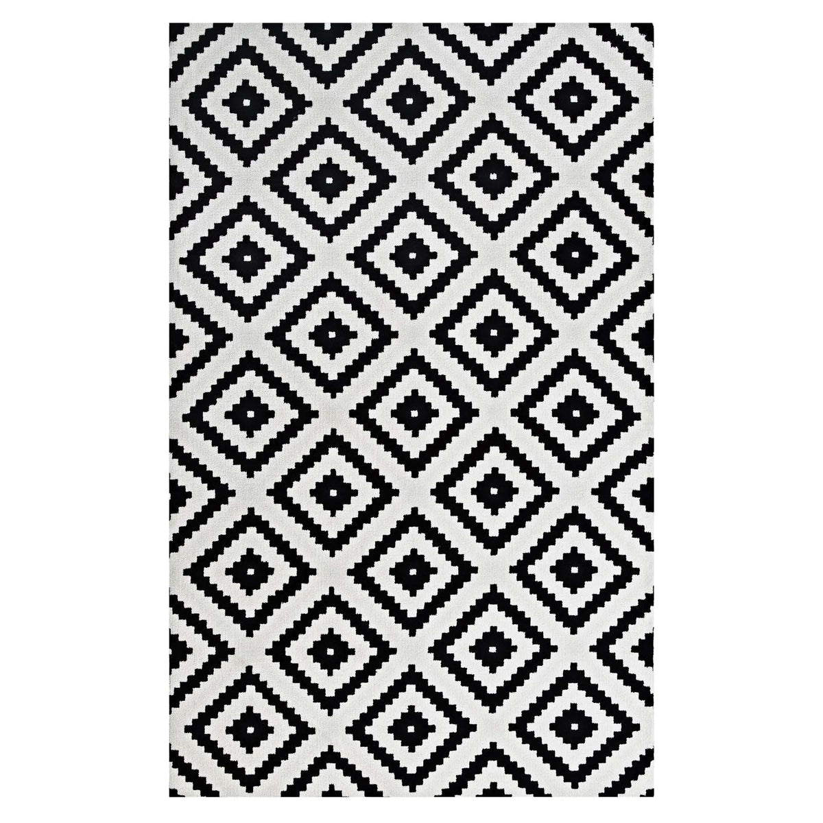 Alika Abstract Diamond Trellis Area Rug