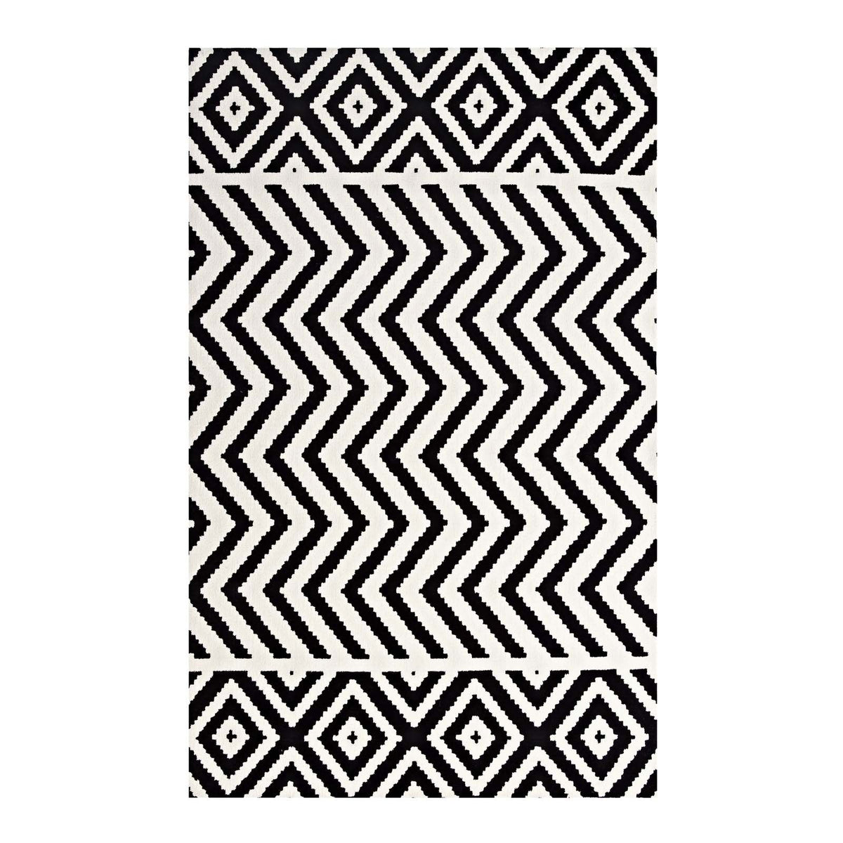 Ailani Geometric Chevron / Diamond Area Rug