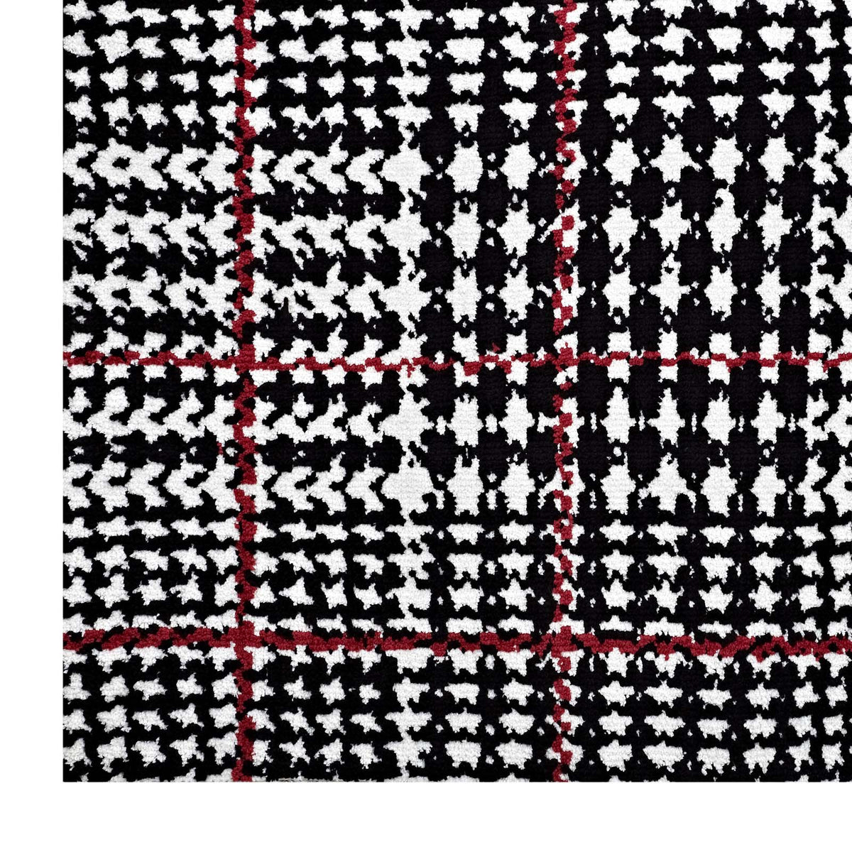 Kaja Abstract Plaid Area Rug - view 8