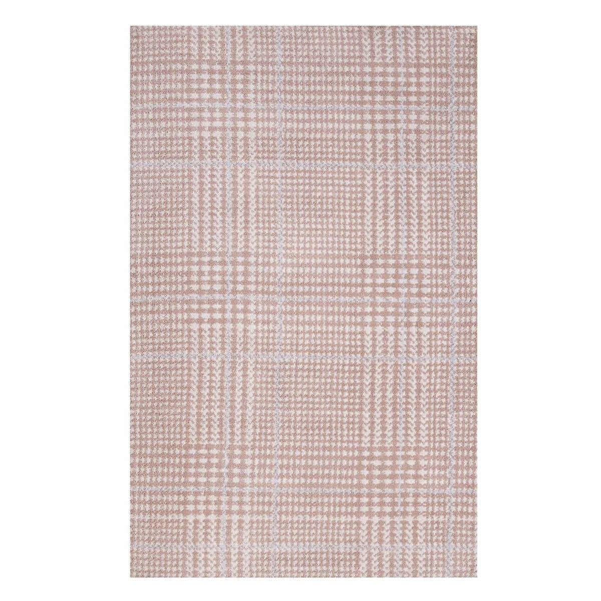 Kaja Abstract Plaid Area Rug - view 3