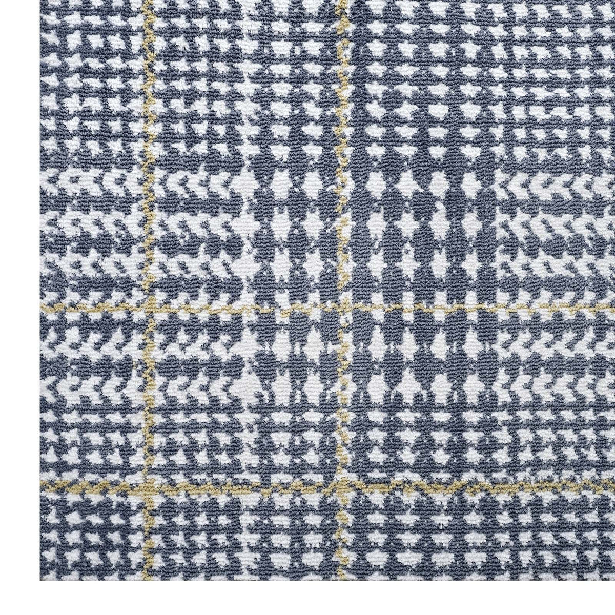 Kaja Abstract Plaid Area Rug - view 7