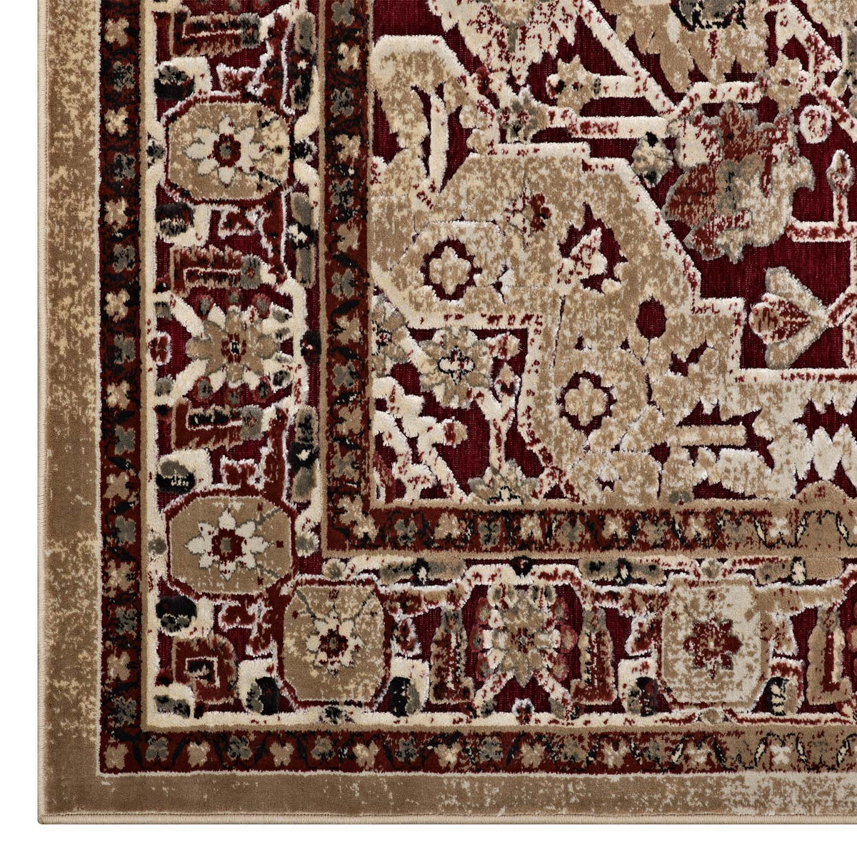 Grania Ornate Vintage Floral Turkish Area Rug