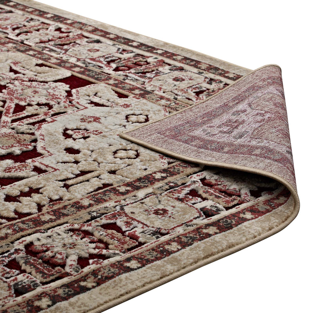 Grania Ornate Vintage Floral Turkish Area Rug