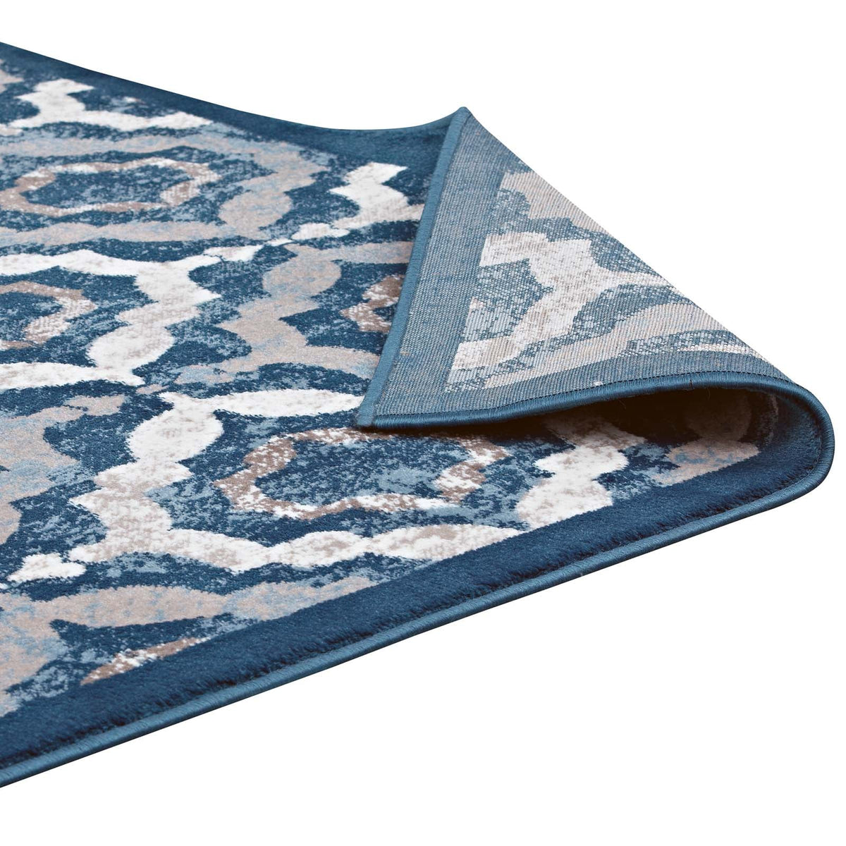 Kalinda Rustic Vintage Moroccan Trellis Area Rug