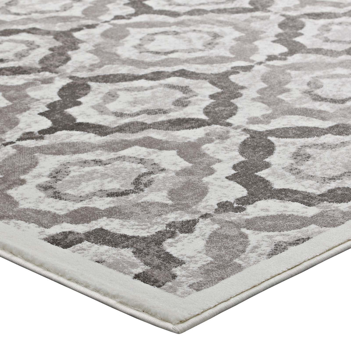 Kalinda Rustic Vintage Moroccan Trellis Area Rug