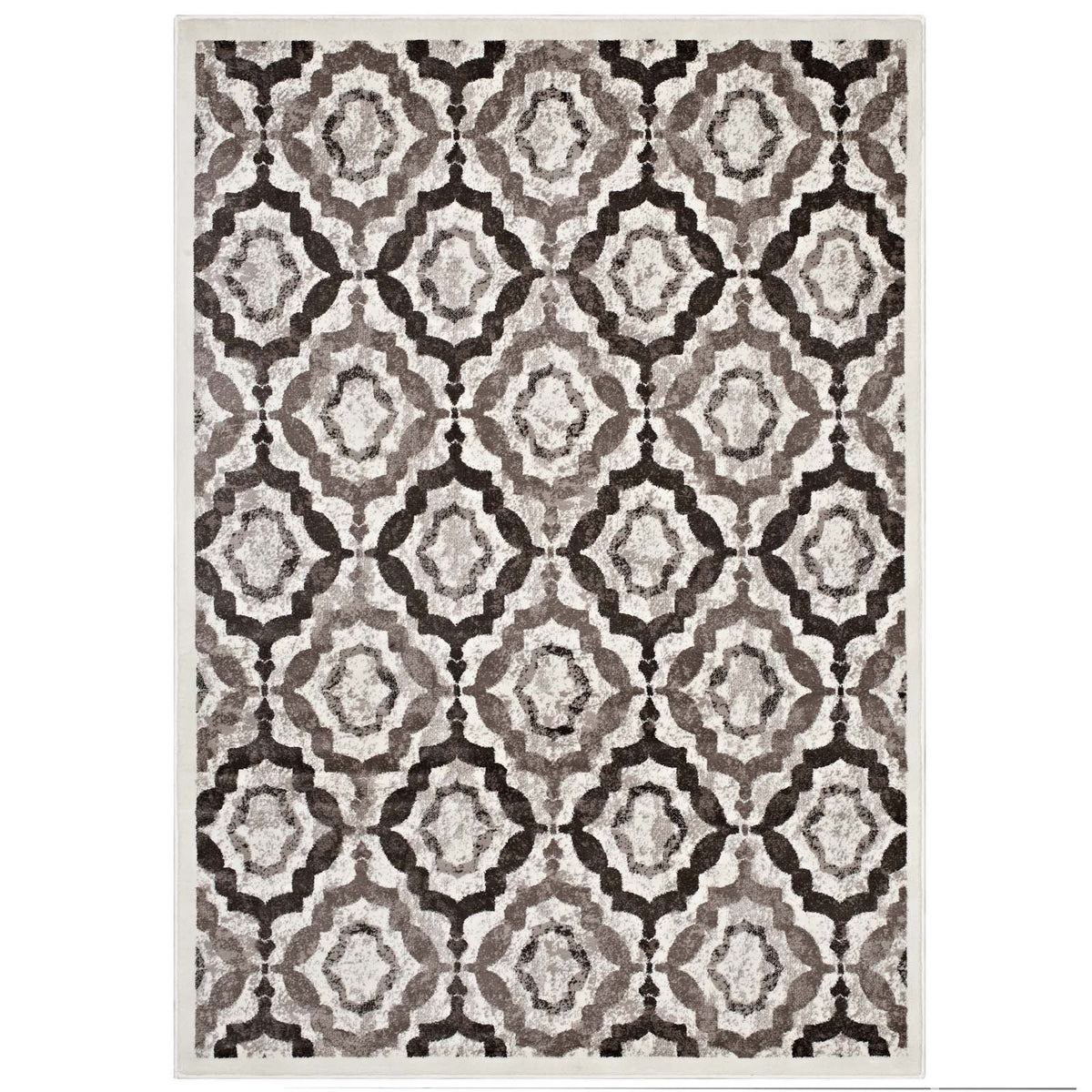 Kalinda Rustic Vintage Moroccan Trellis Area Rug