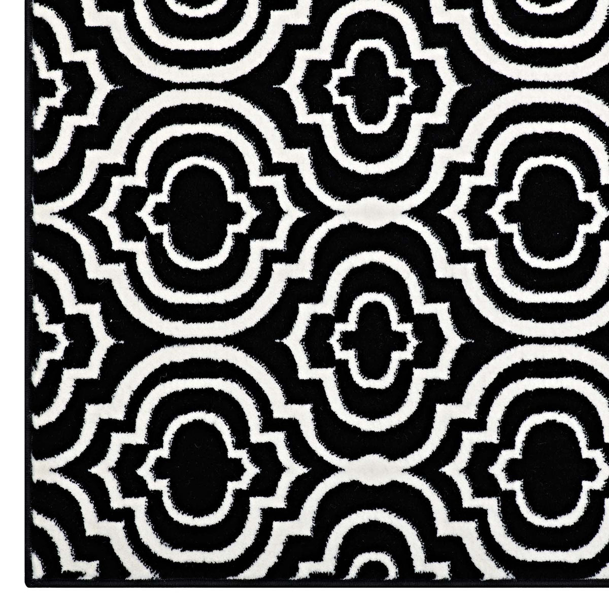 Frame Transitional Moroccan Trellis Area Rug - view 10