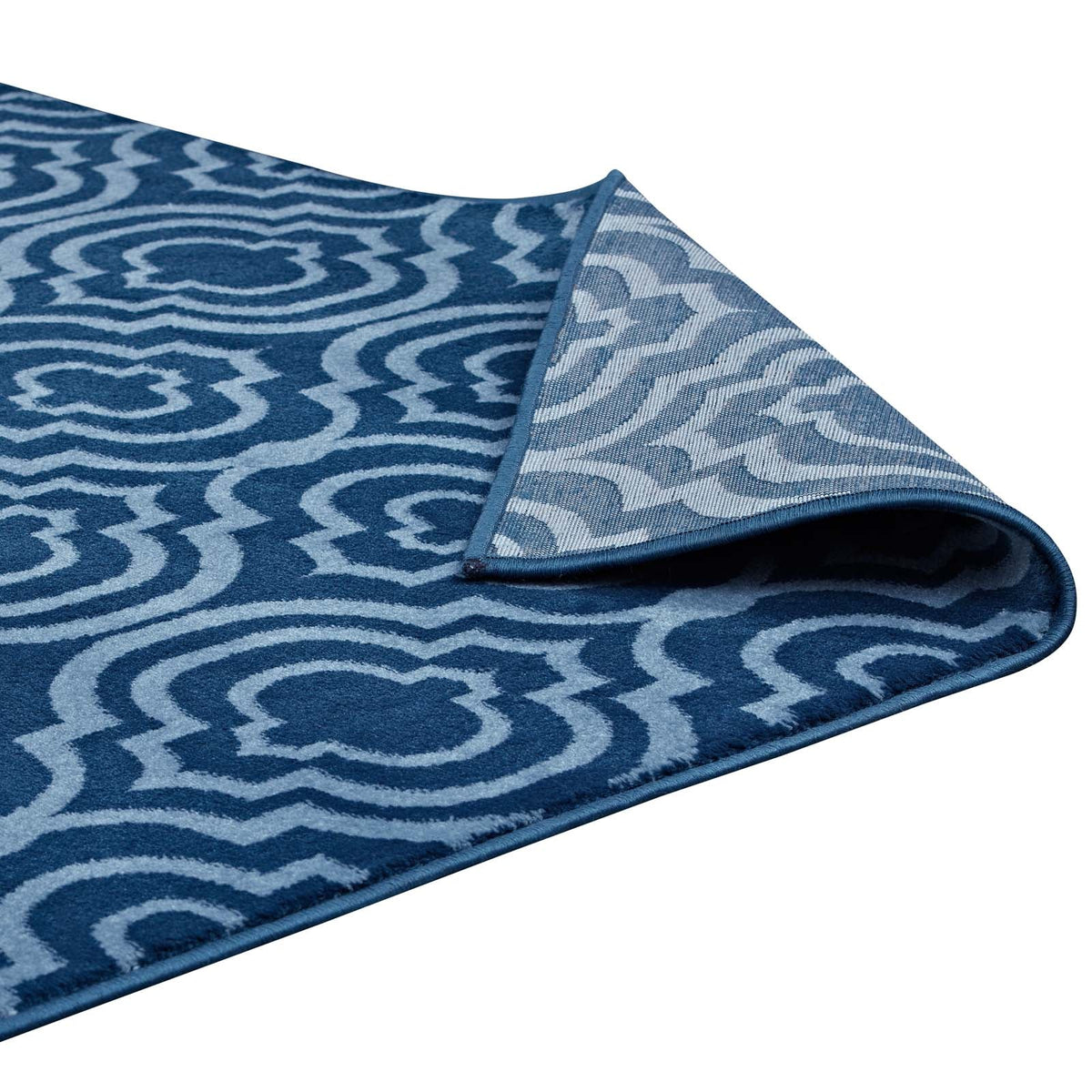 Frame Transitional Moroccan Trellis Area Rug - view 20