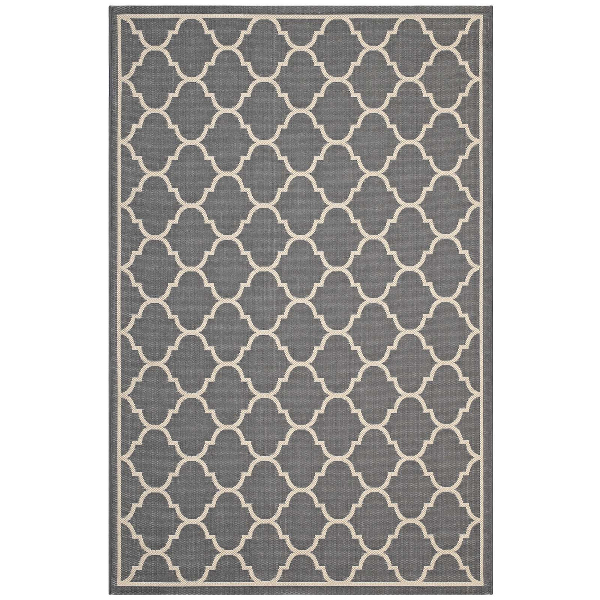 Avena Moroccan Quatrefoil Trellis Indoor and Outdoor Area Rug