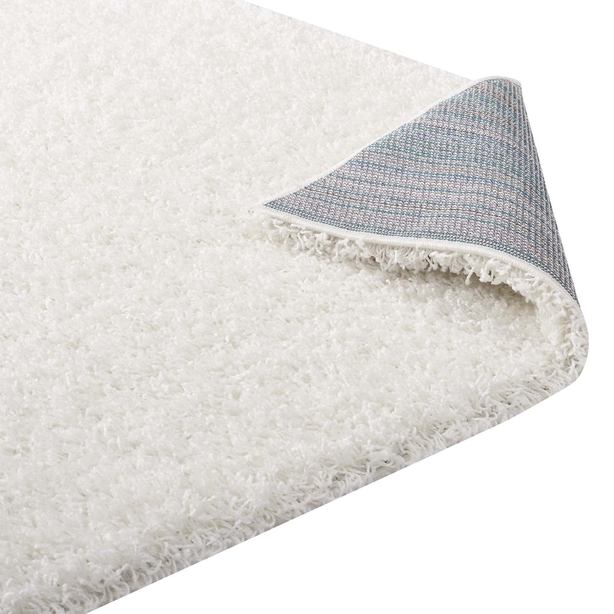 Enyssa Solid Shag Area Rug