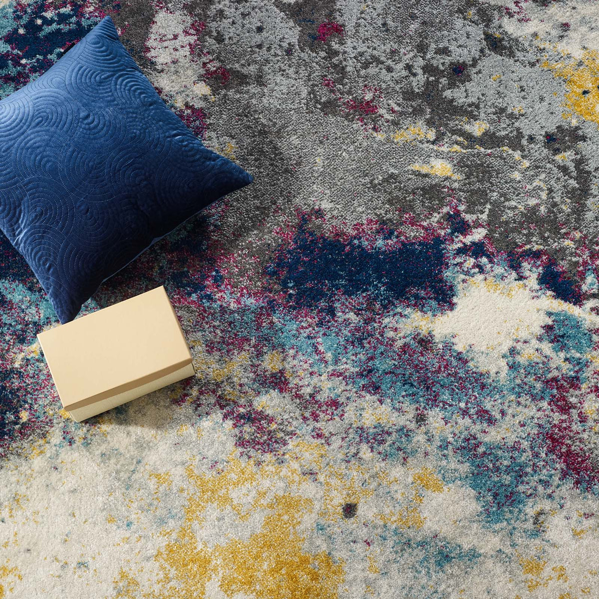 Entourage Adeline Contemporary Modern Abstract Area Rug - view 7