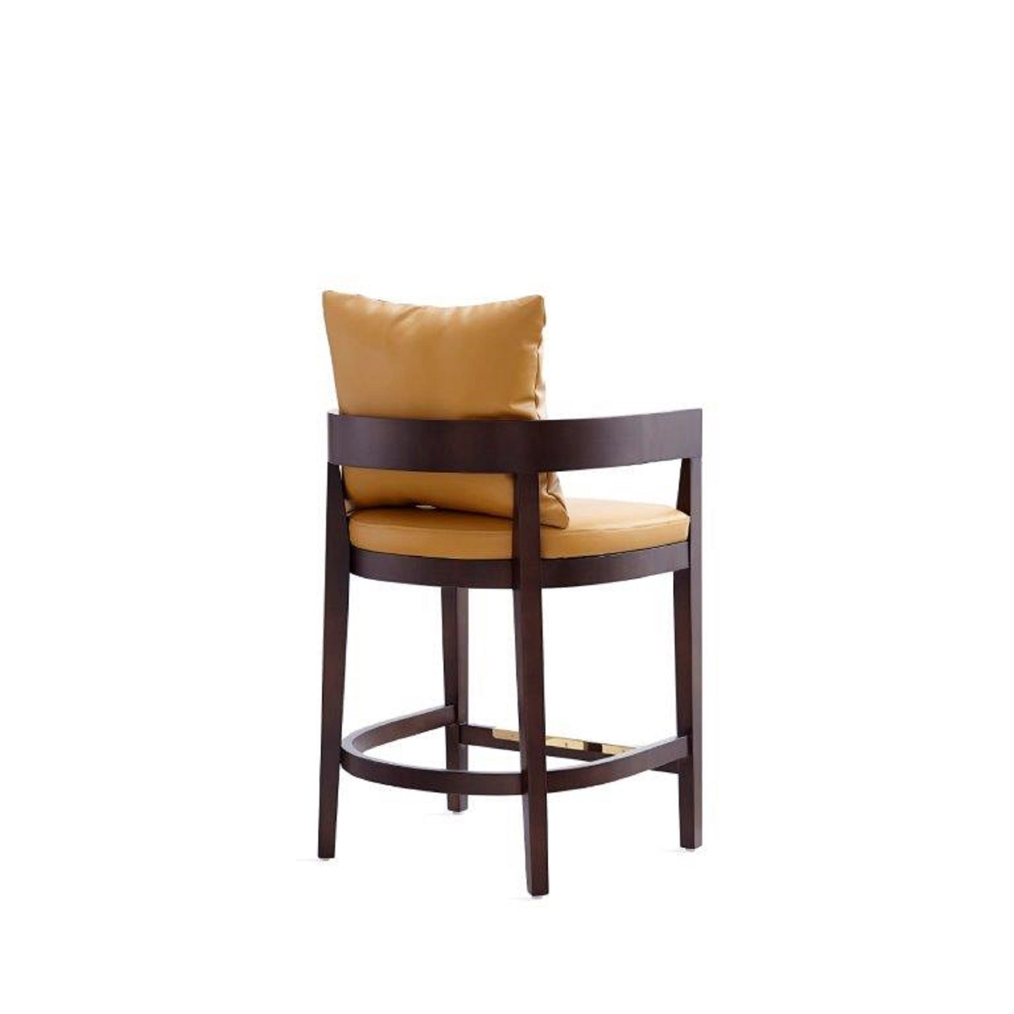 Ritz Camel Vegan Leather Counter Stool