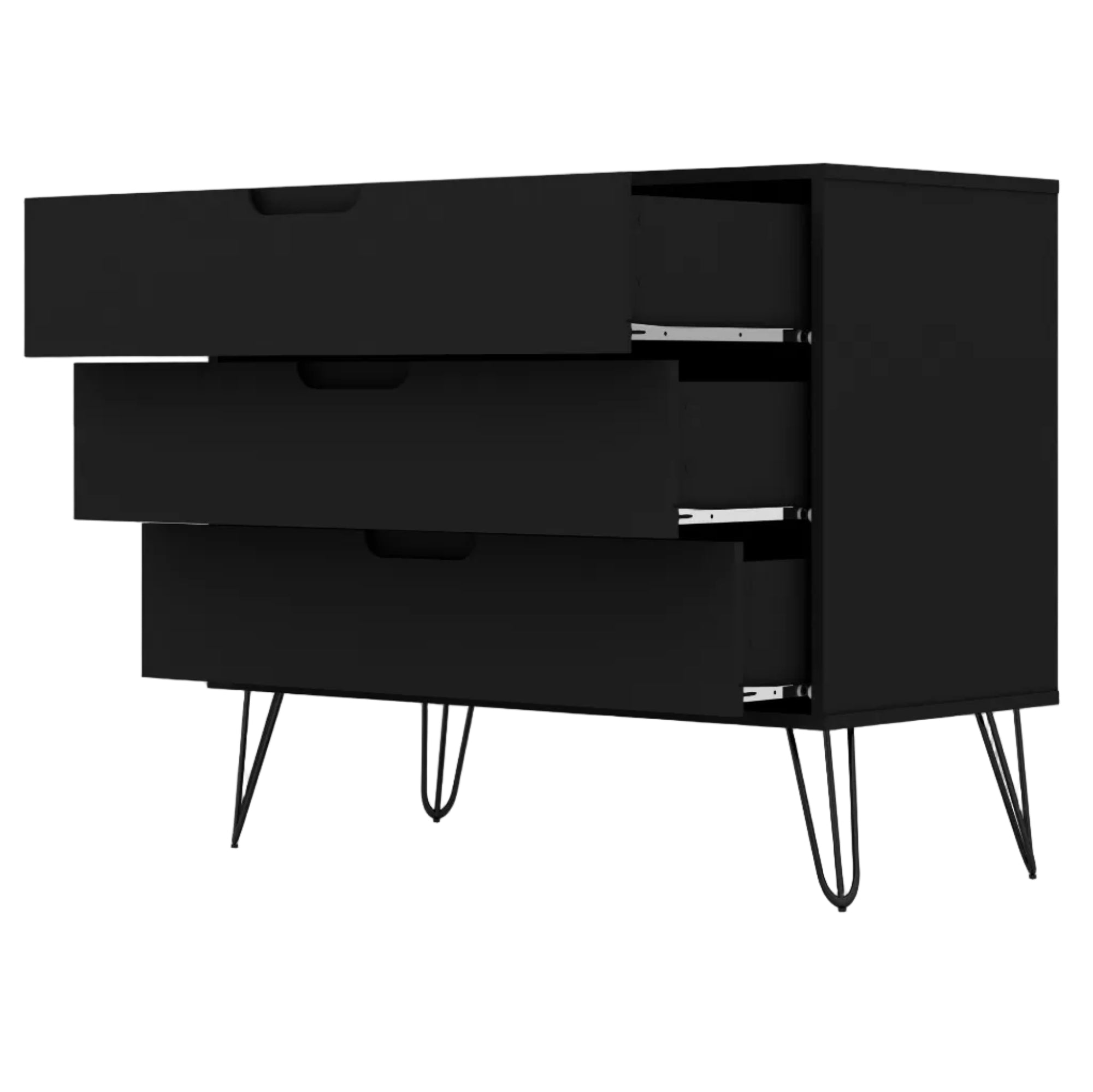 Rockefeller Black Dresser