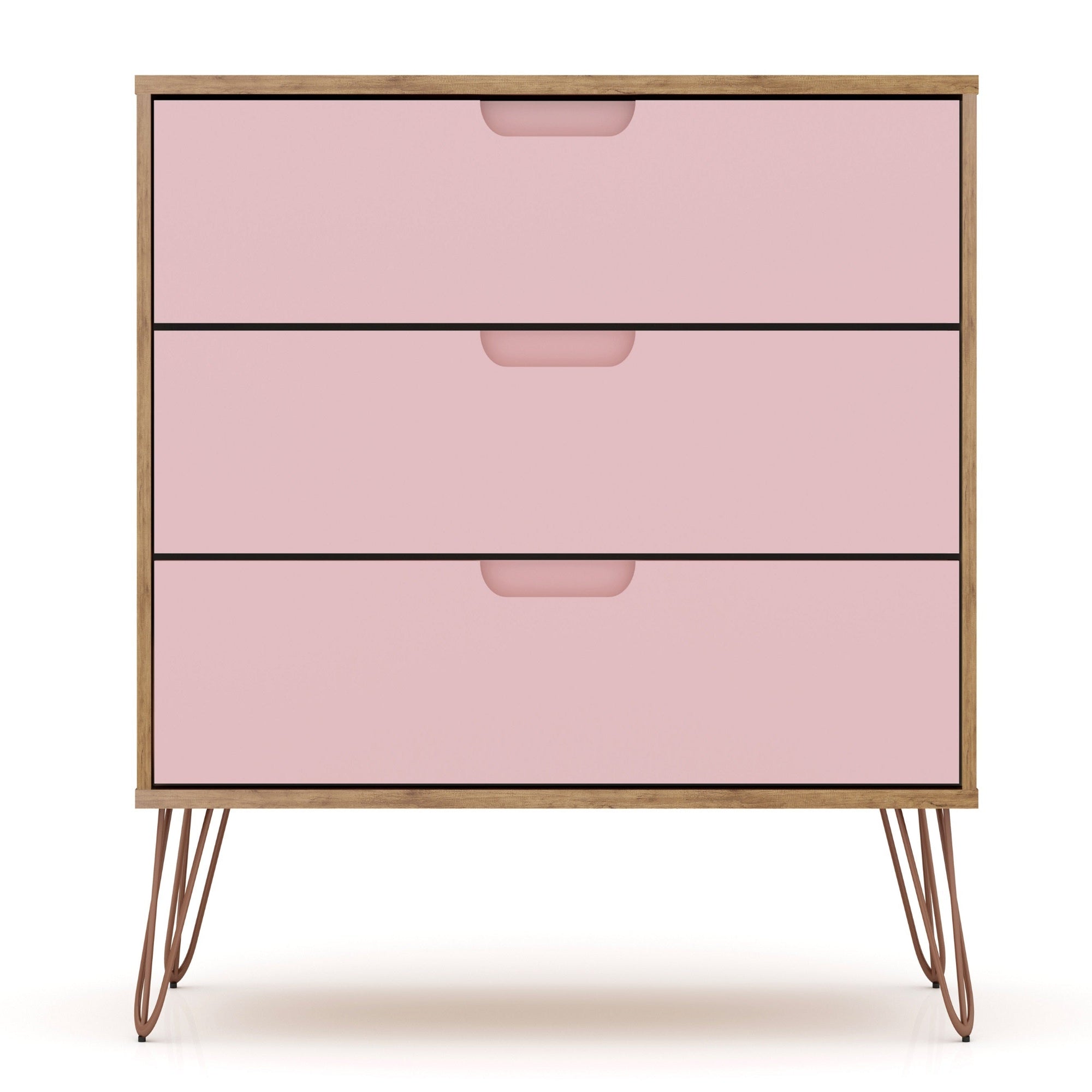 Rockefeller Dresser in Nature and Rose Pink