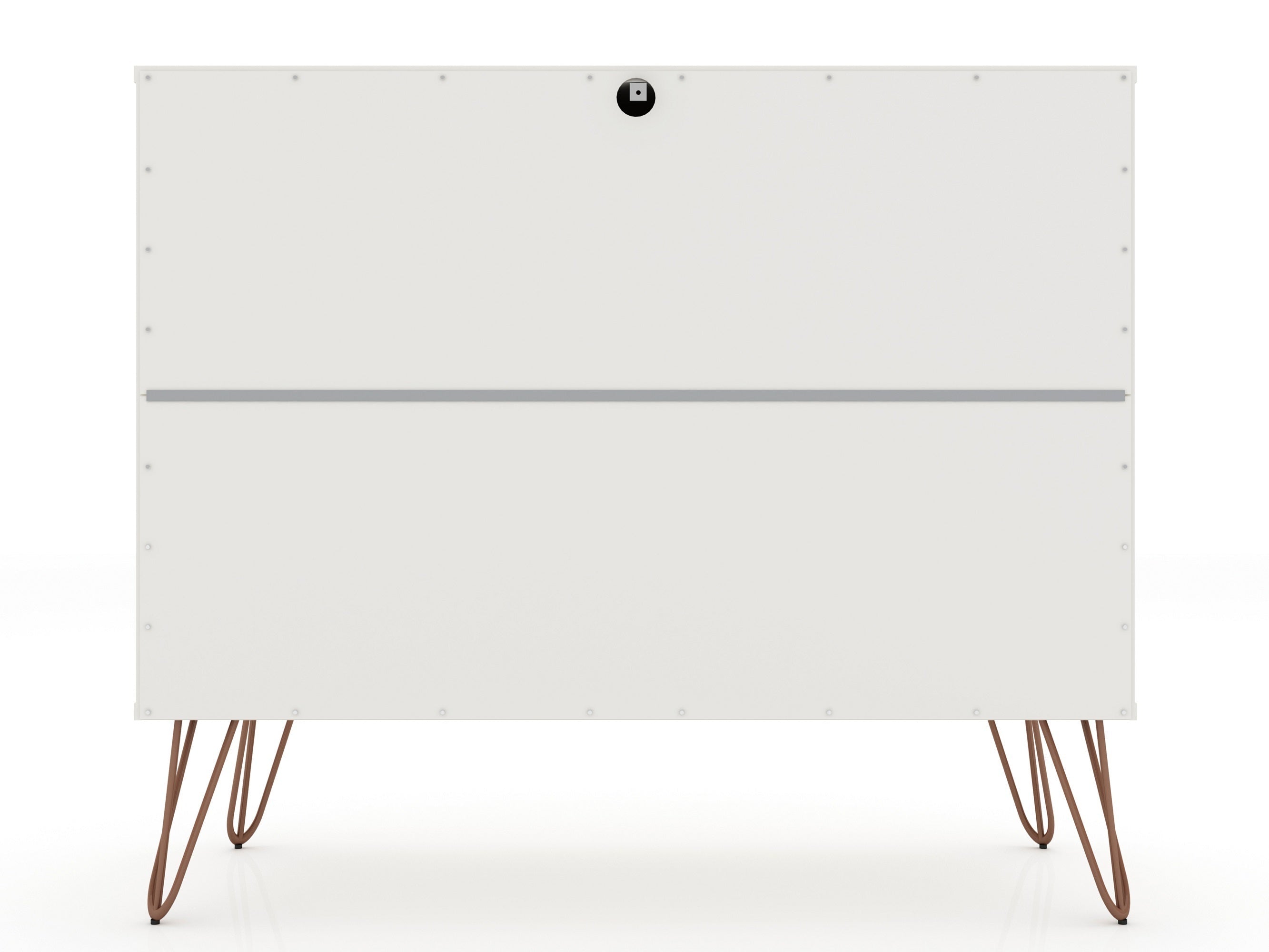 Rockefeller Modern White Dresser