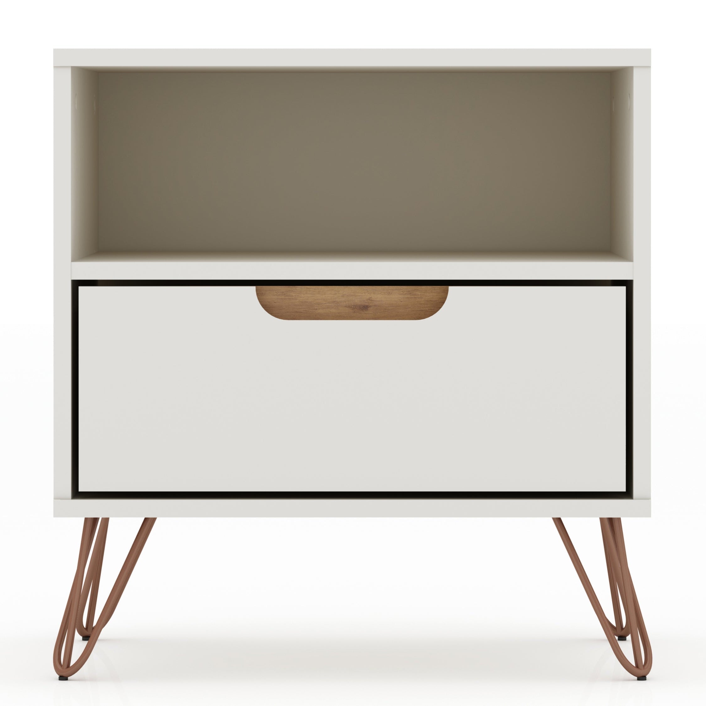 Rockefeller Nightstand 1.0 in Off White