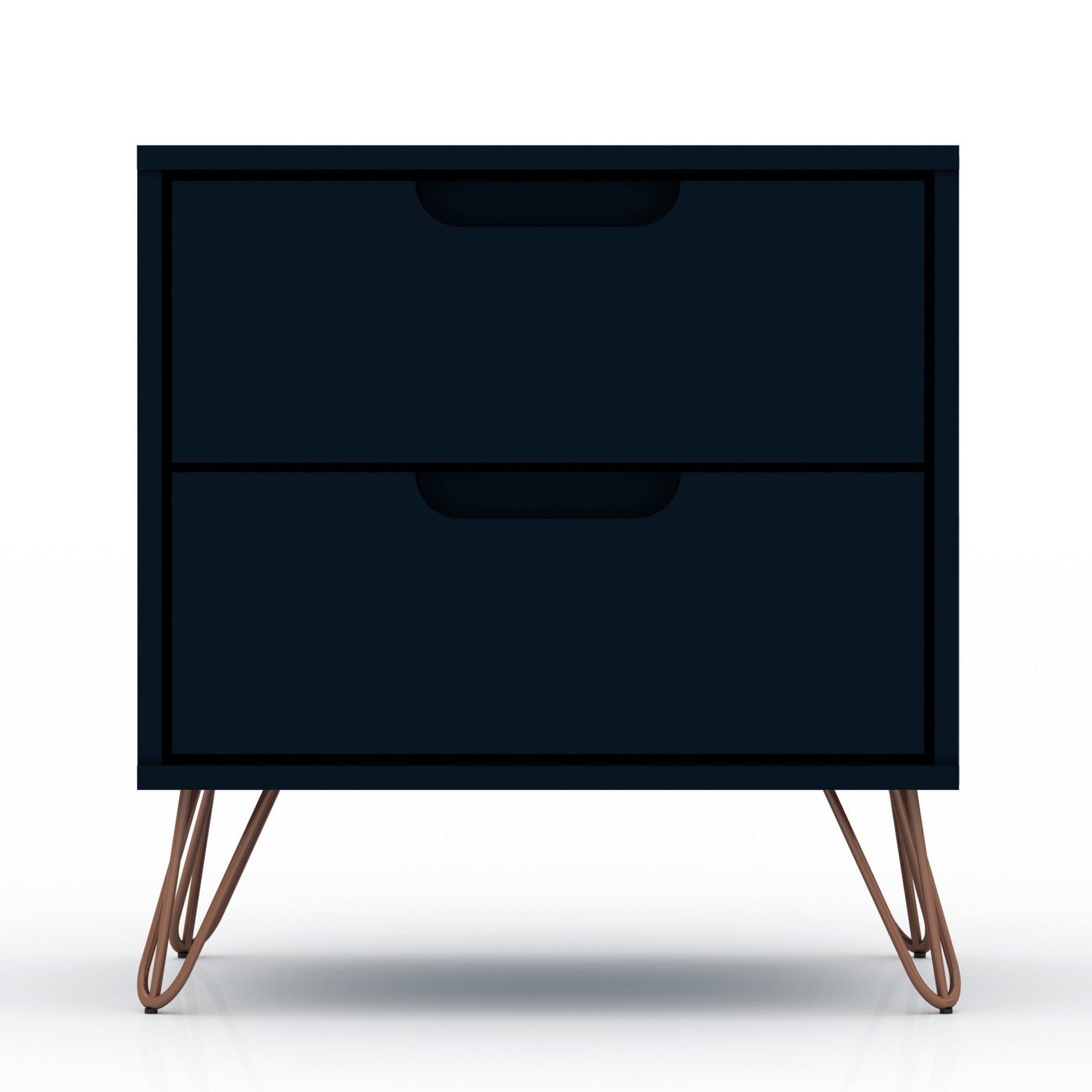 Rockefeller 2.0 Modern Black Nightstand
