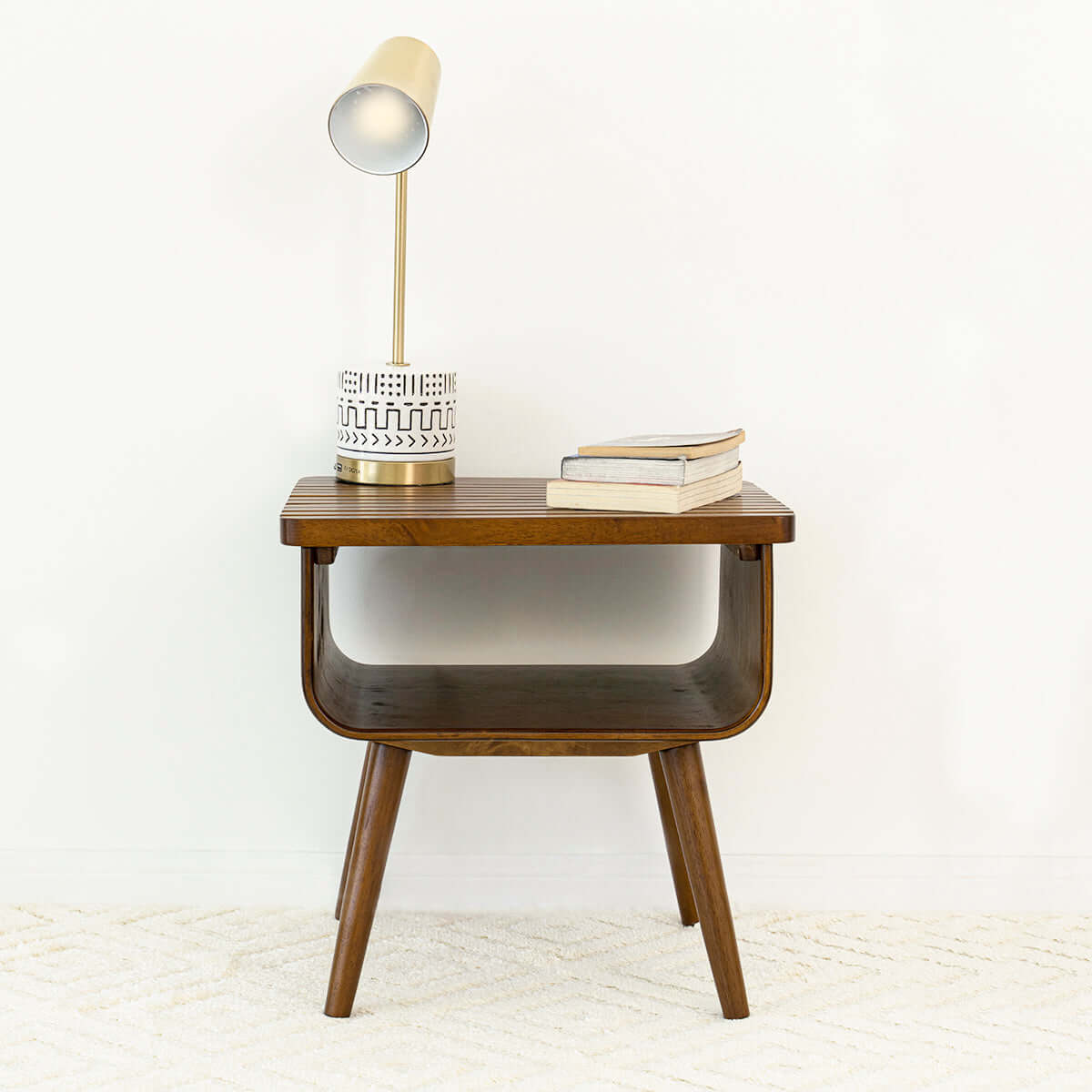 Vena Walnut End Table