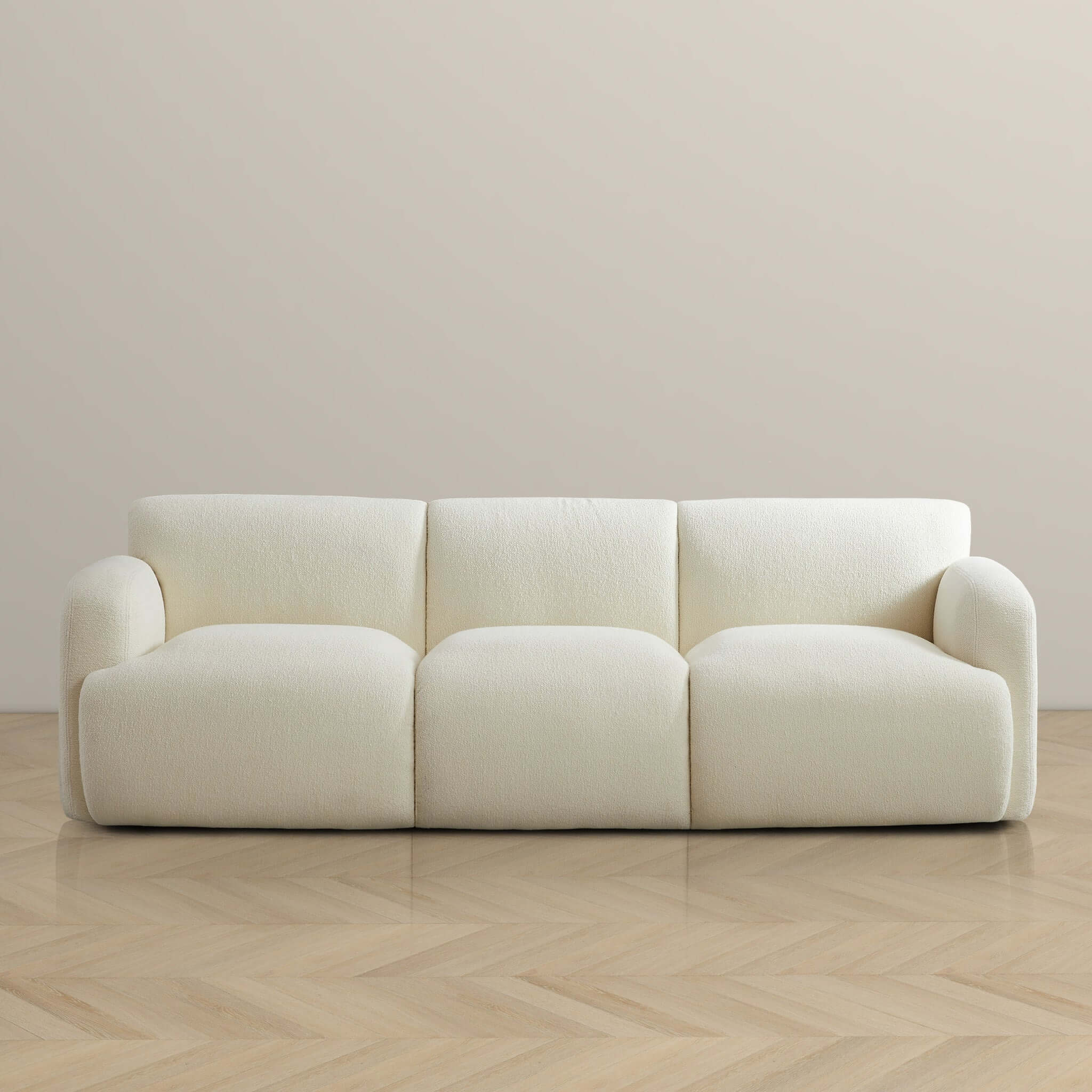 Stella Cream Boucle Sofa